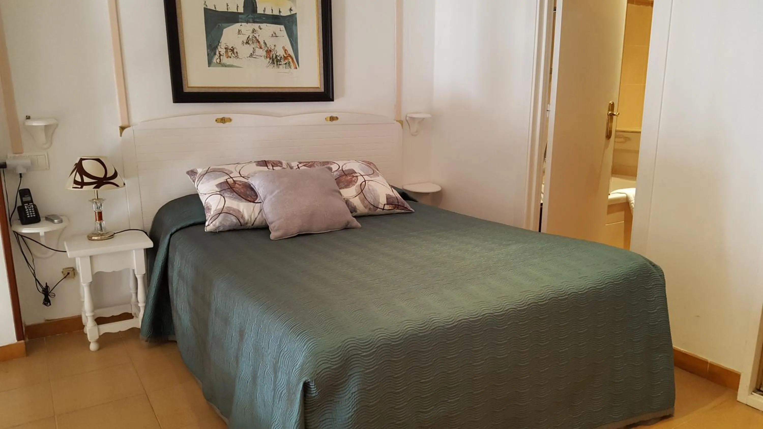 Bed in Hotel La Residencia