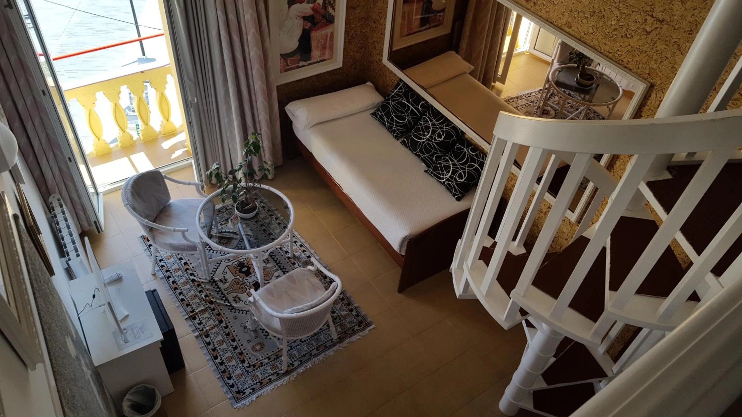 Bed in Hotel La Residencia