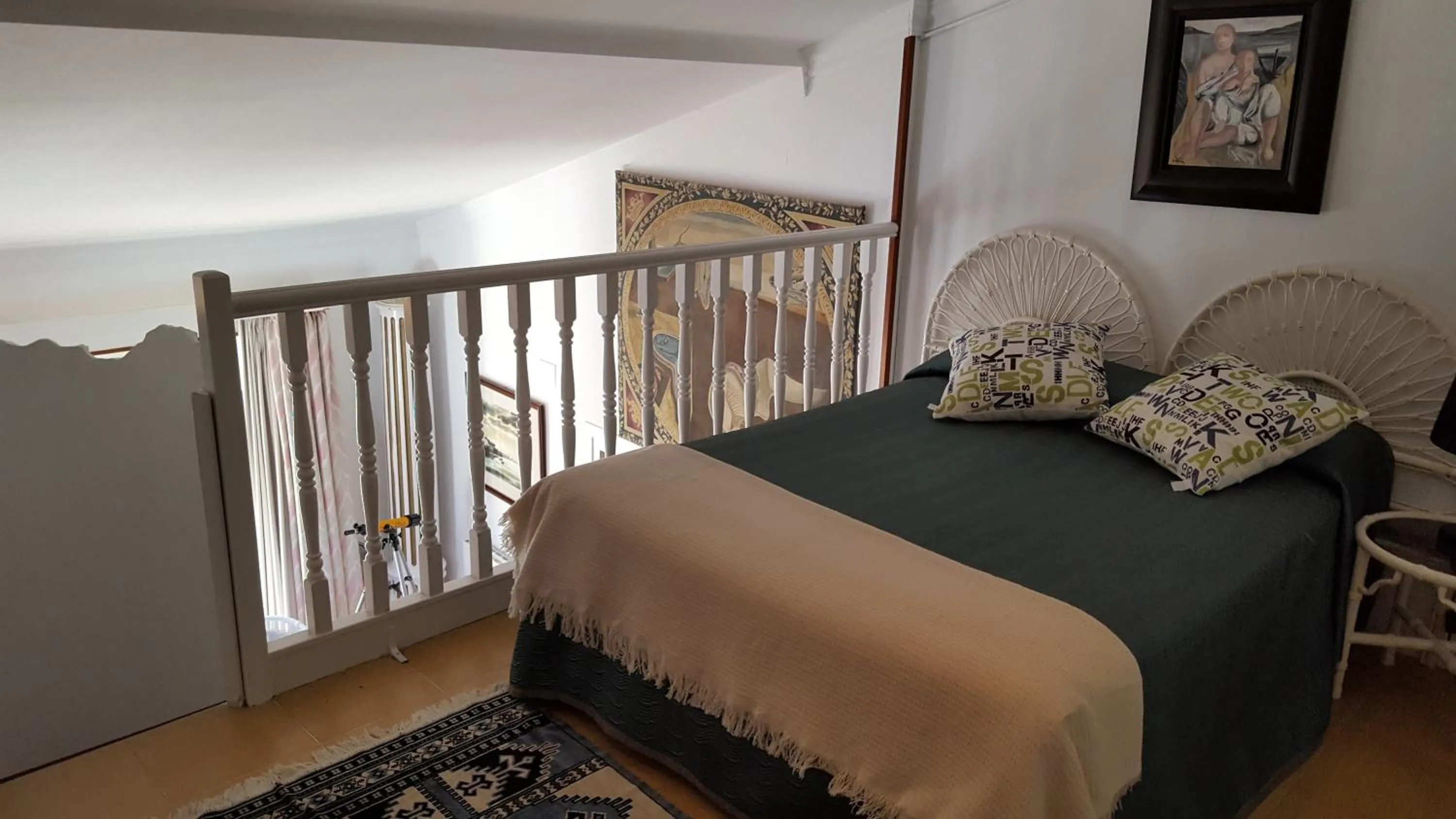 Bed in Hotel La Residencia