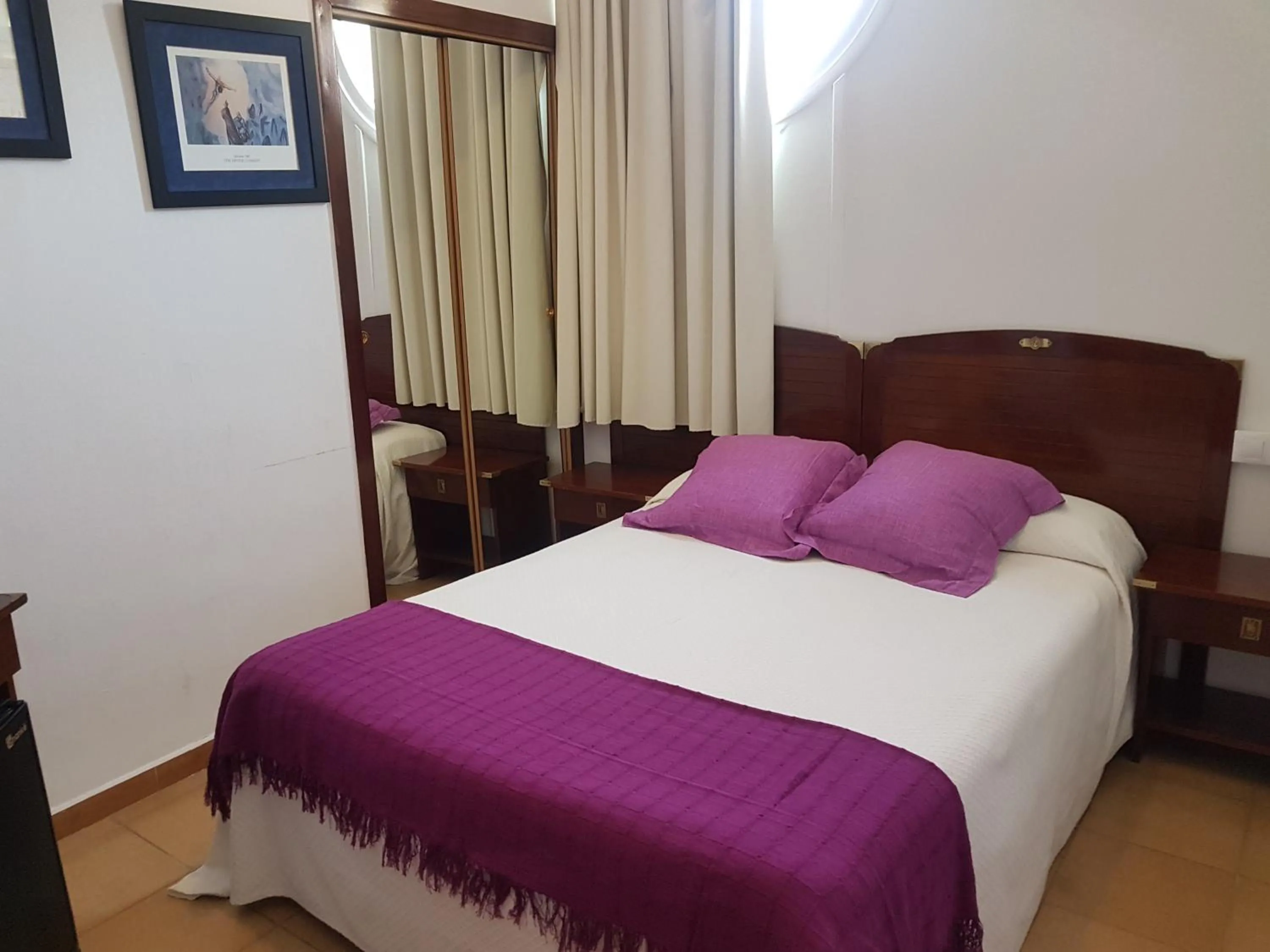 Bed in Hotel La Residencia