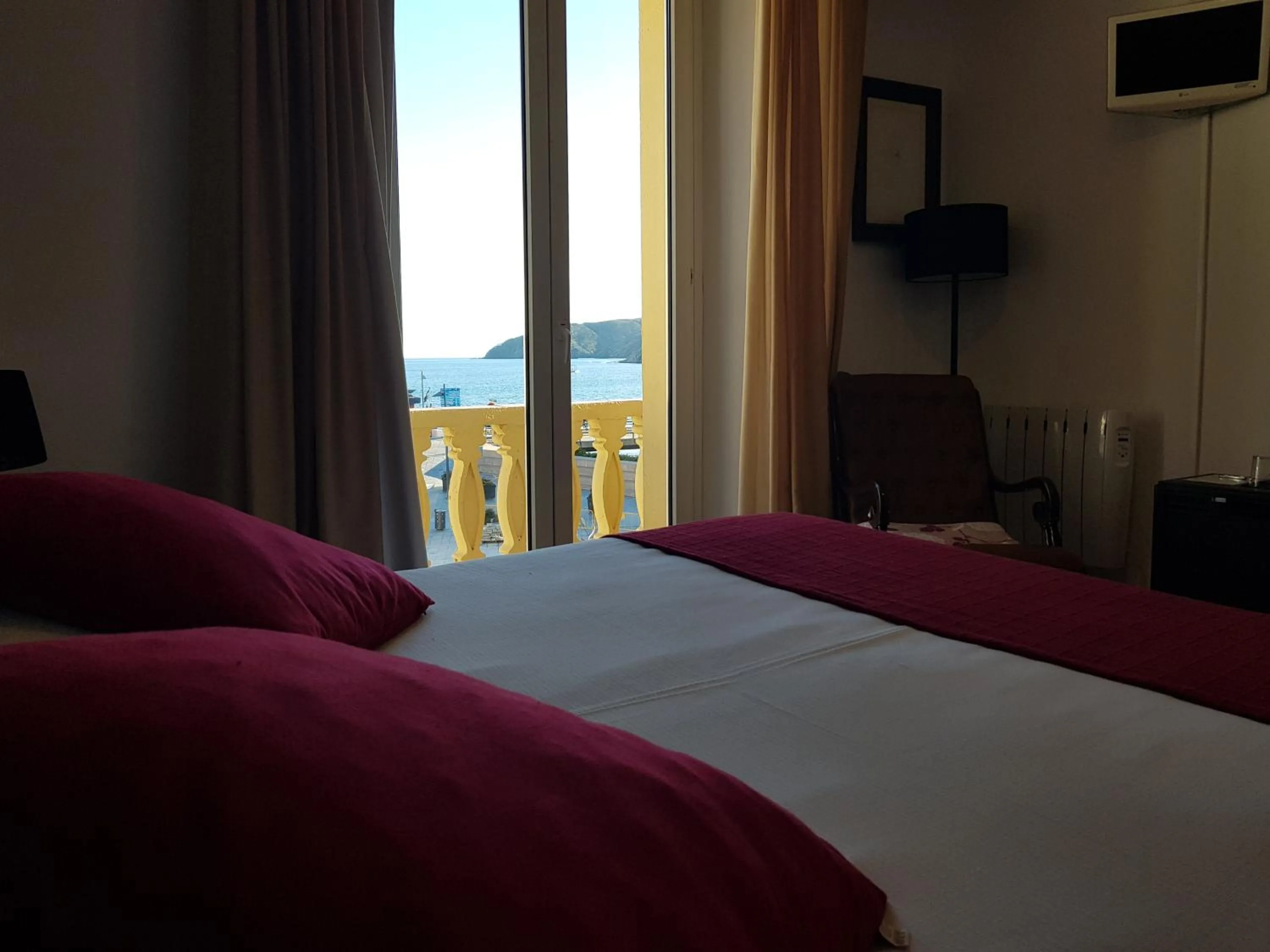 Bed in Hotel La Residencia