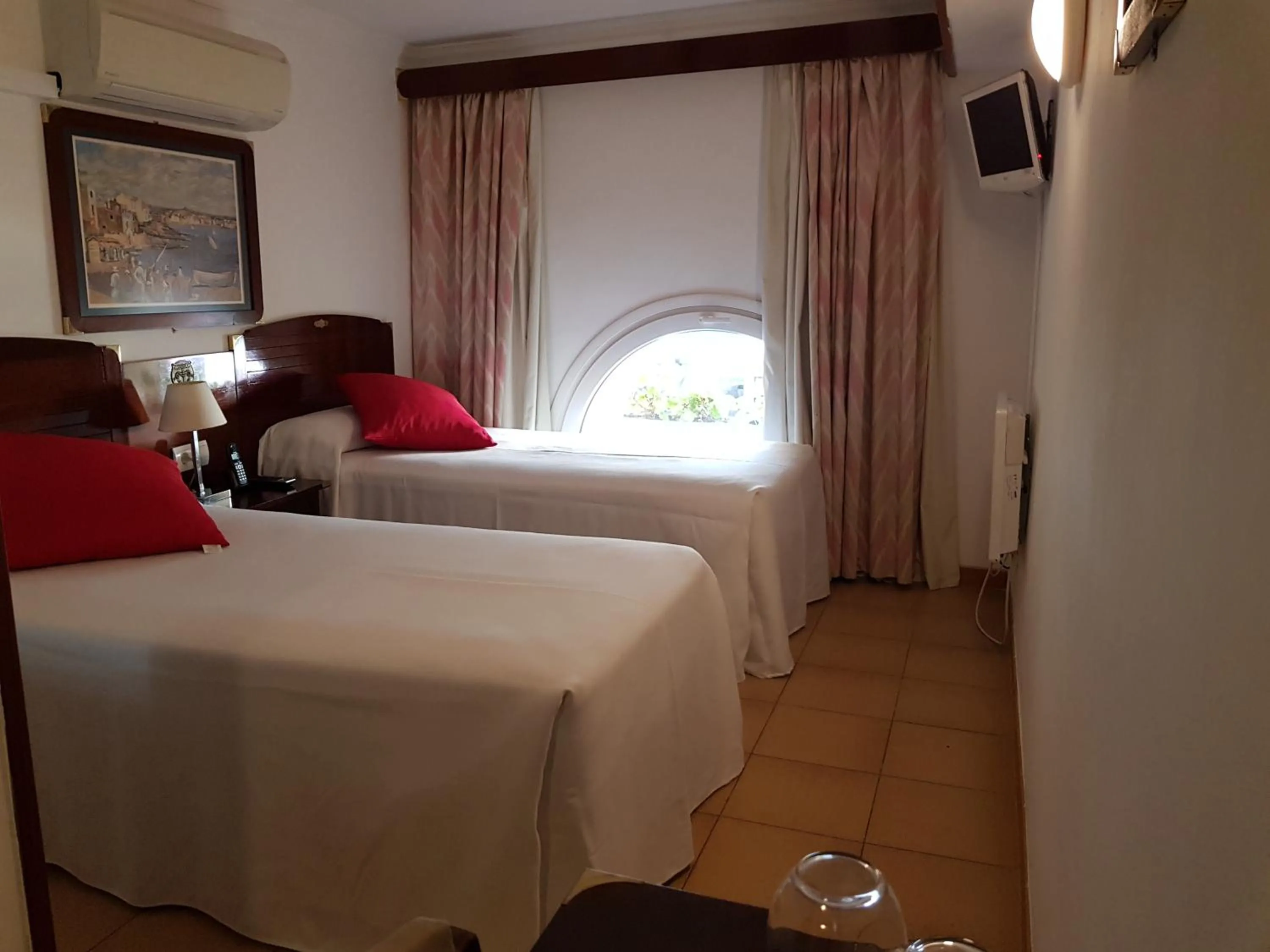 Bed in Hotel La Residencia