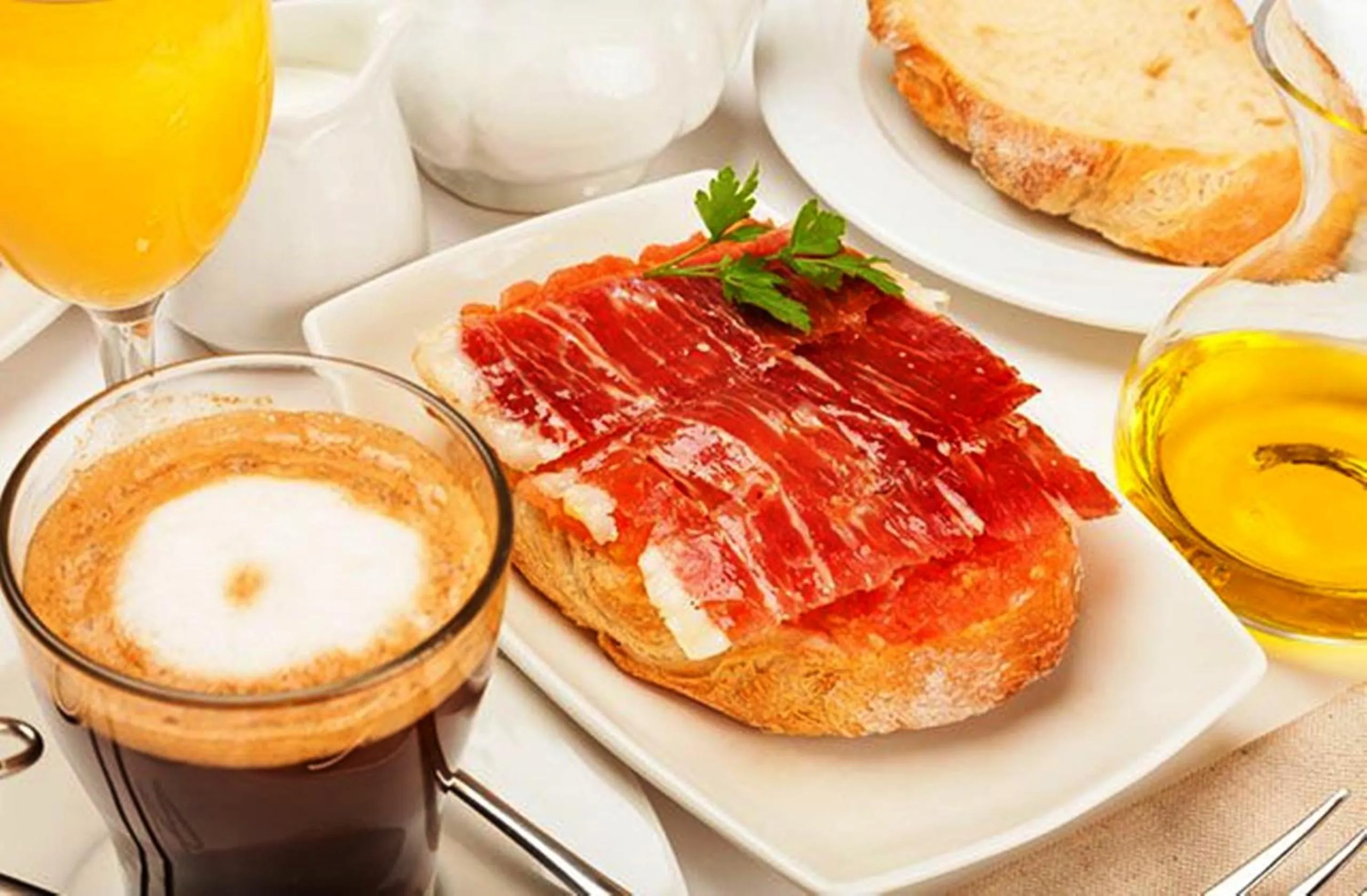 Food close-up in Hotel La Residencia