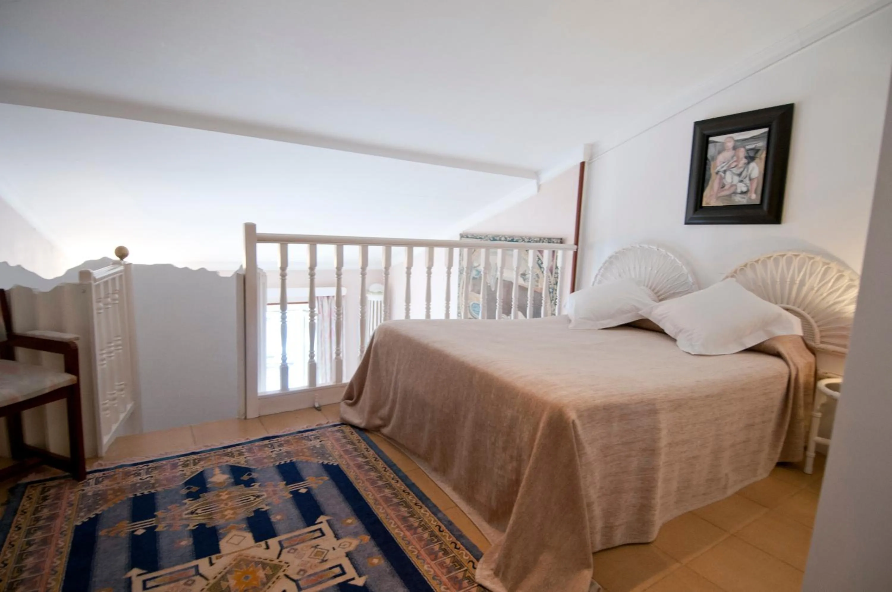 Bed in Hotel La Residencia
