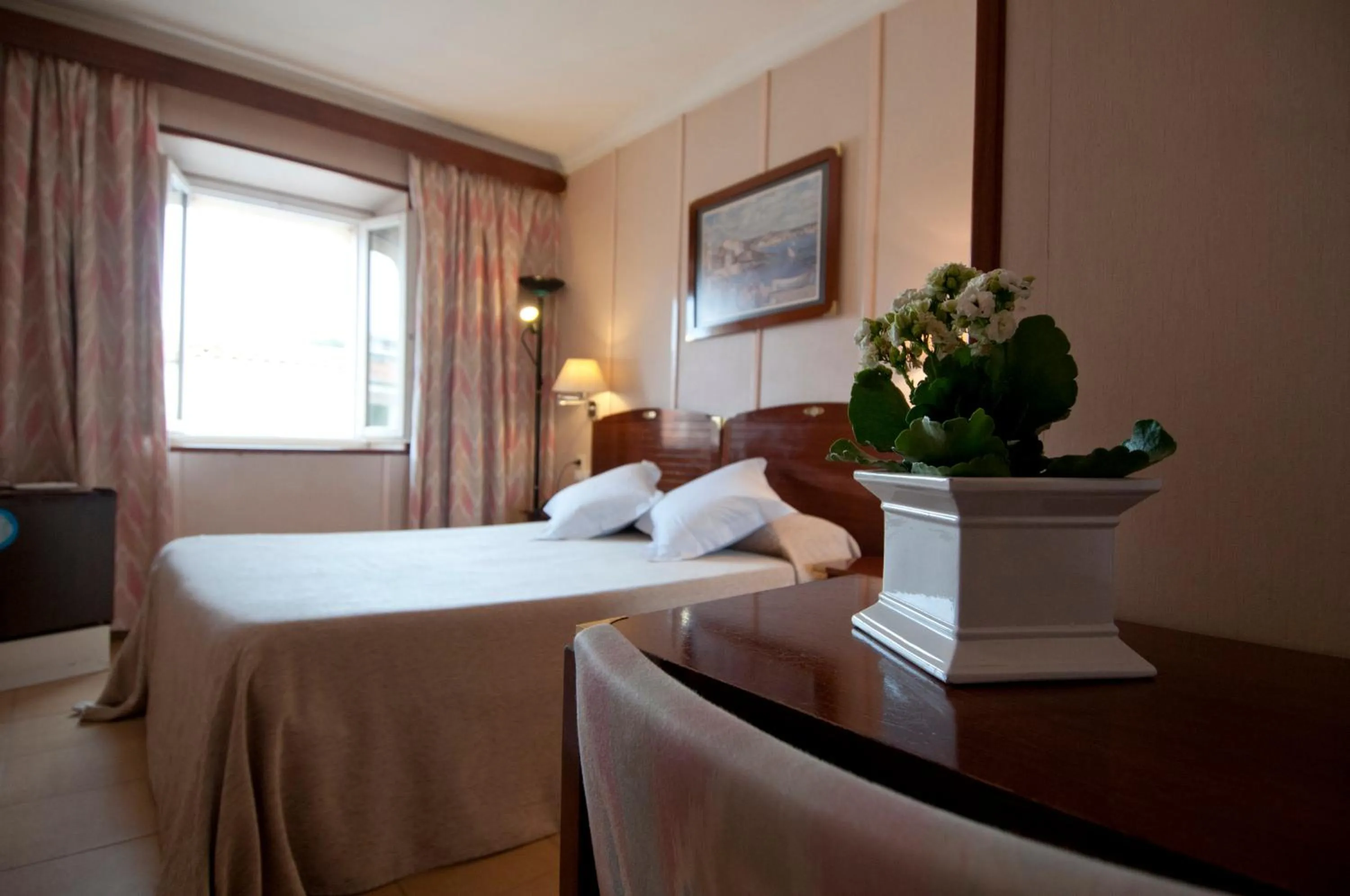 Bed in Hotel La Residencia