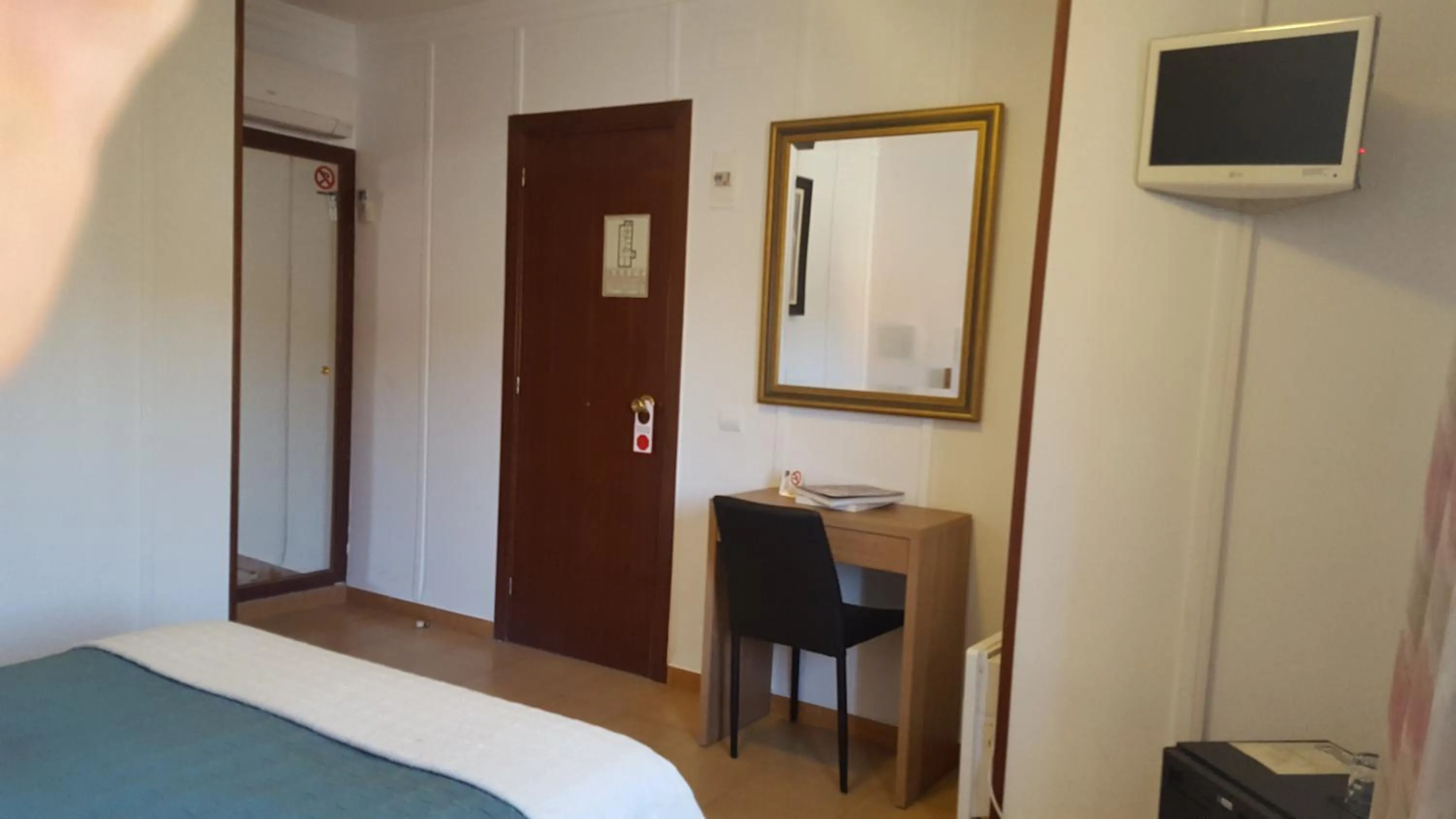 Bed in Hotel La Residencia