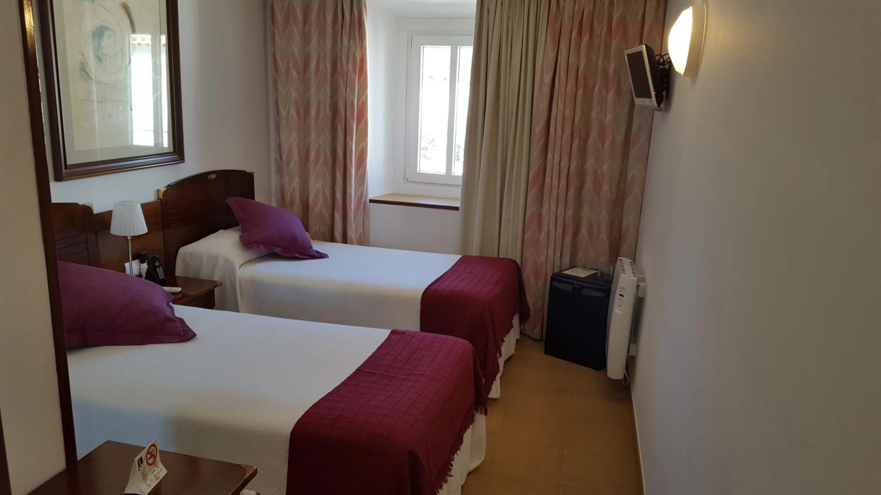 Bed in Hotel La Residencia