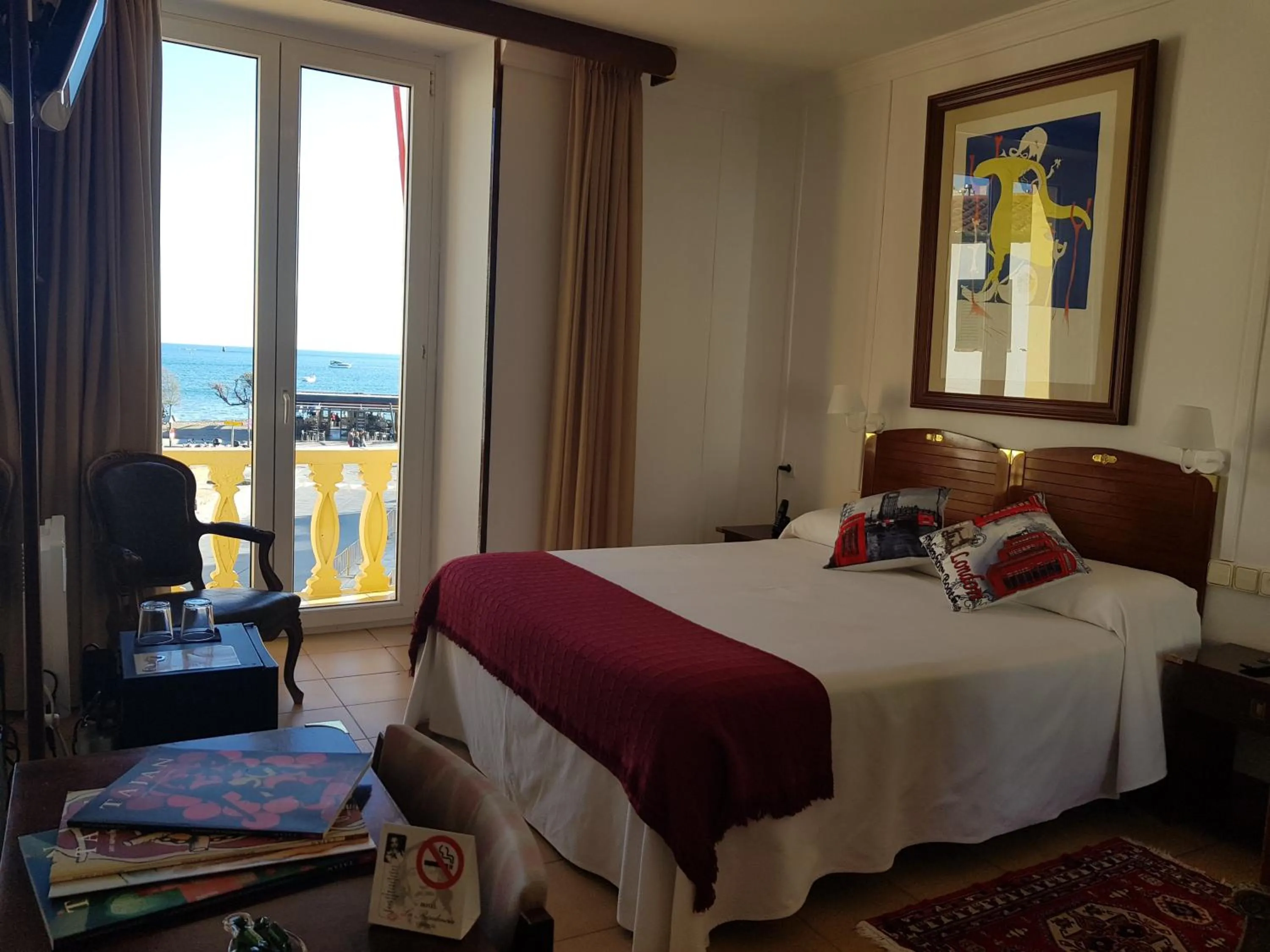 Bed in Hotel La Residencia
