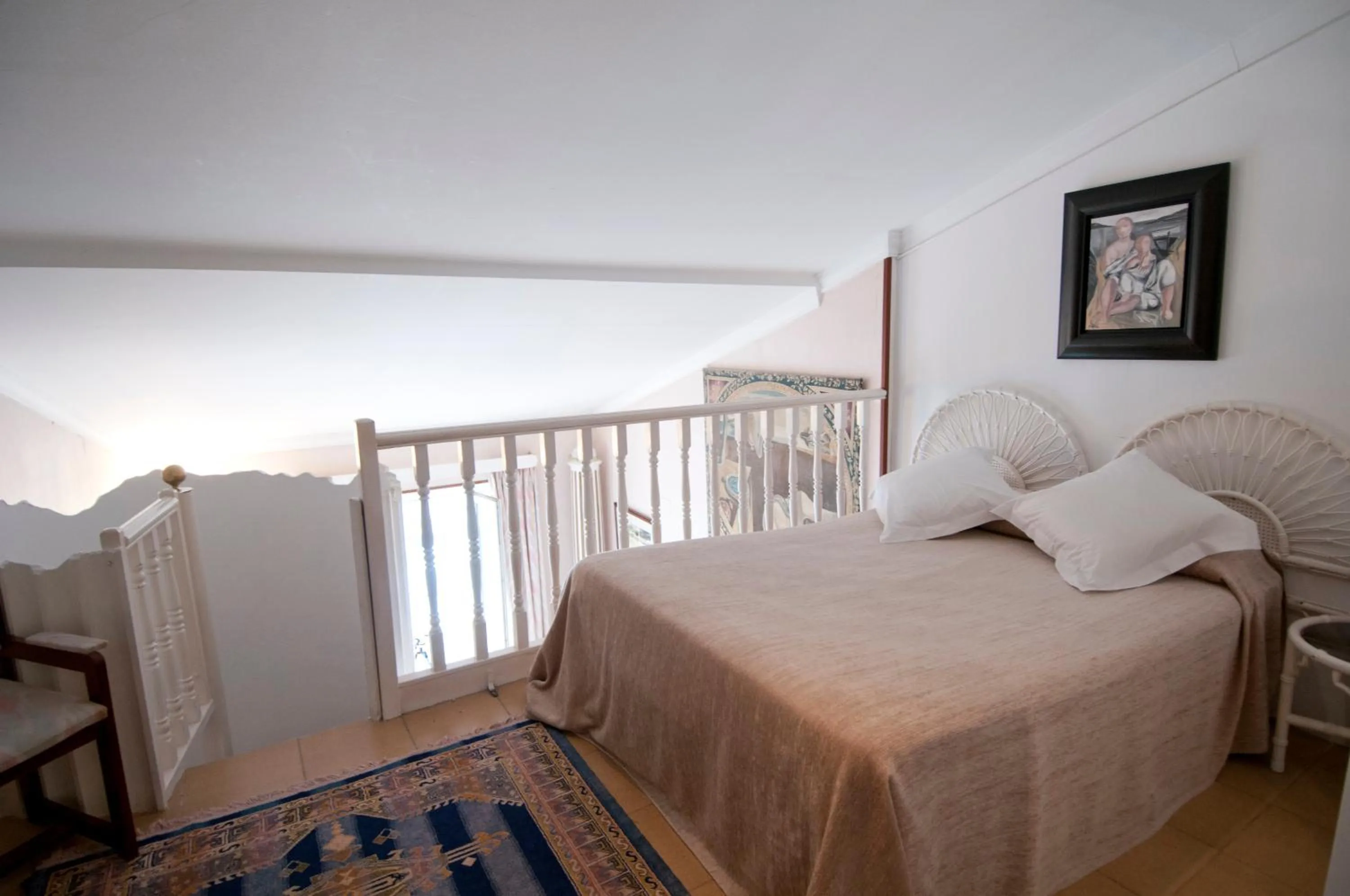 Bed in Hotel La Residencia