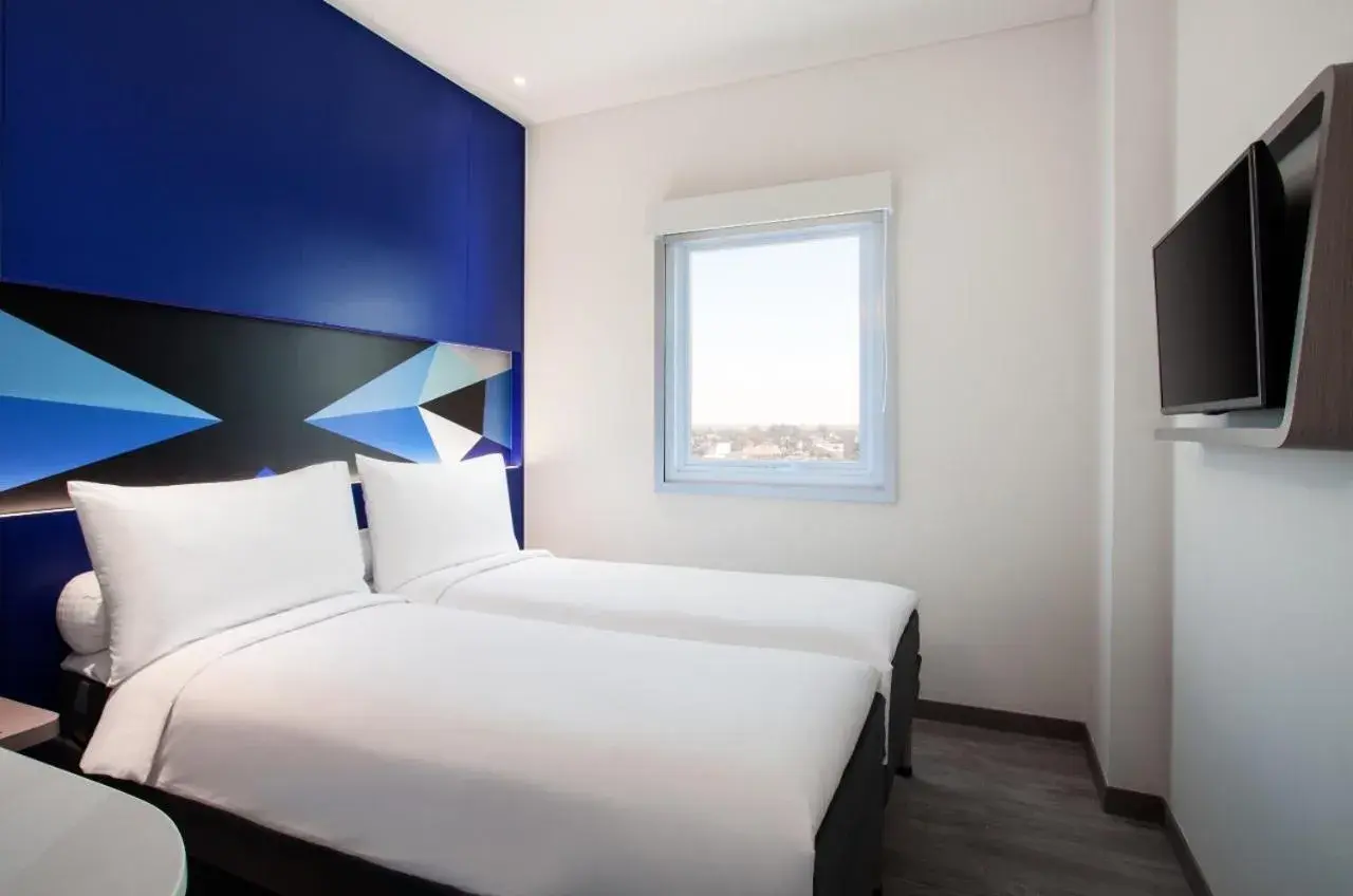 Bed in MD 7 Hotel Cirebon Bed in MD 7 Hotel Cirebon