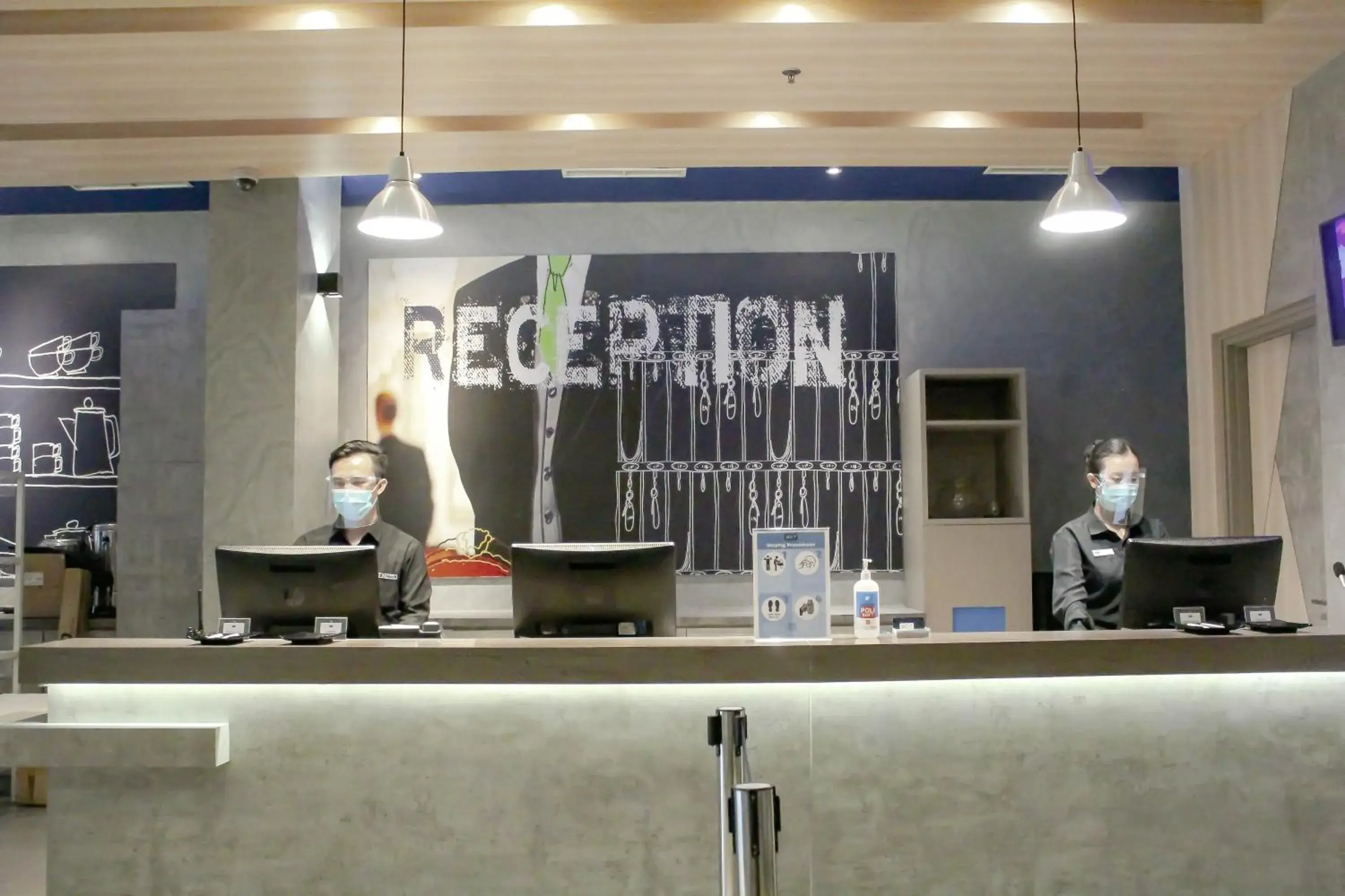 Lobby or reception in MD 7 Hotel Cirebon Lobby or reception in MD 7 Hotel Cirebon