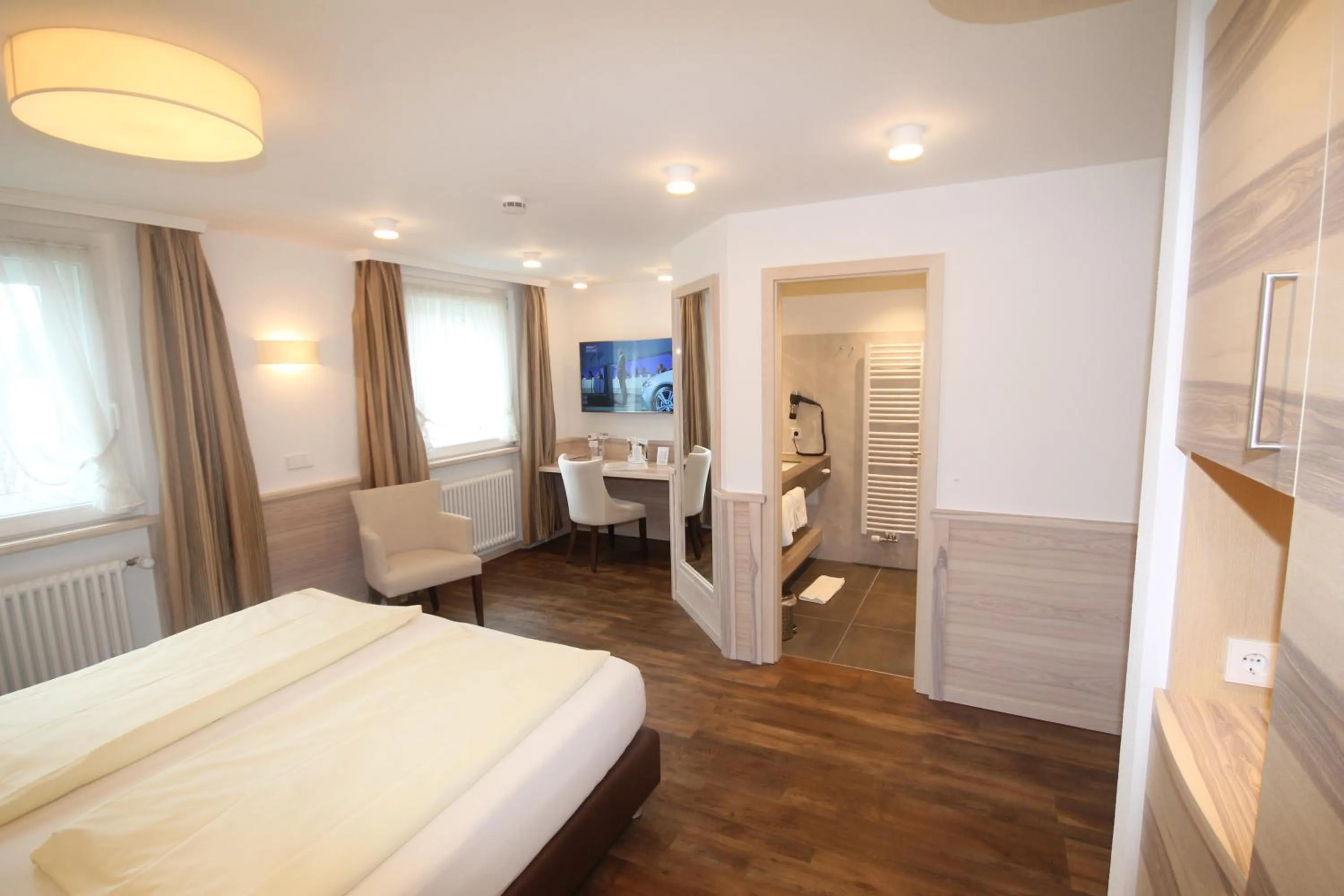 Photo of the whole room, Bed in Wohlfühlhotel Bercher