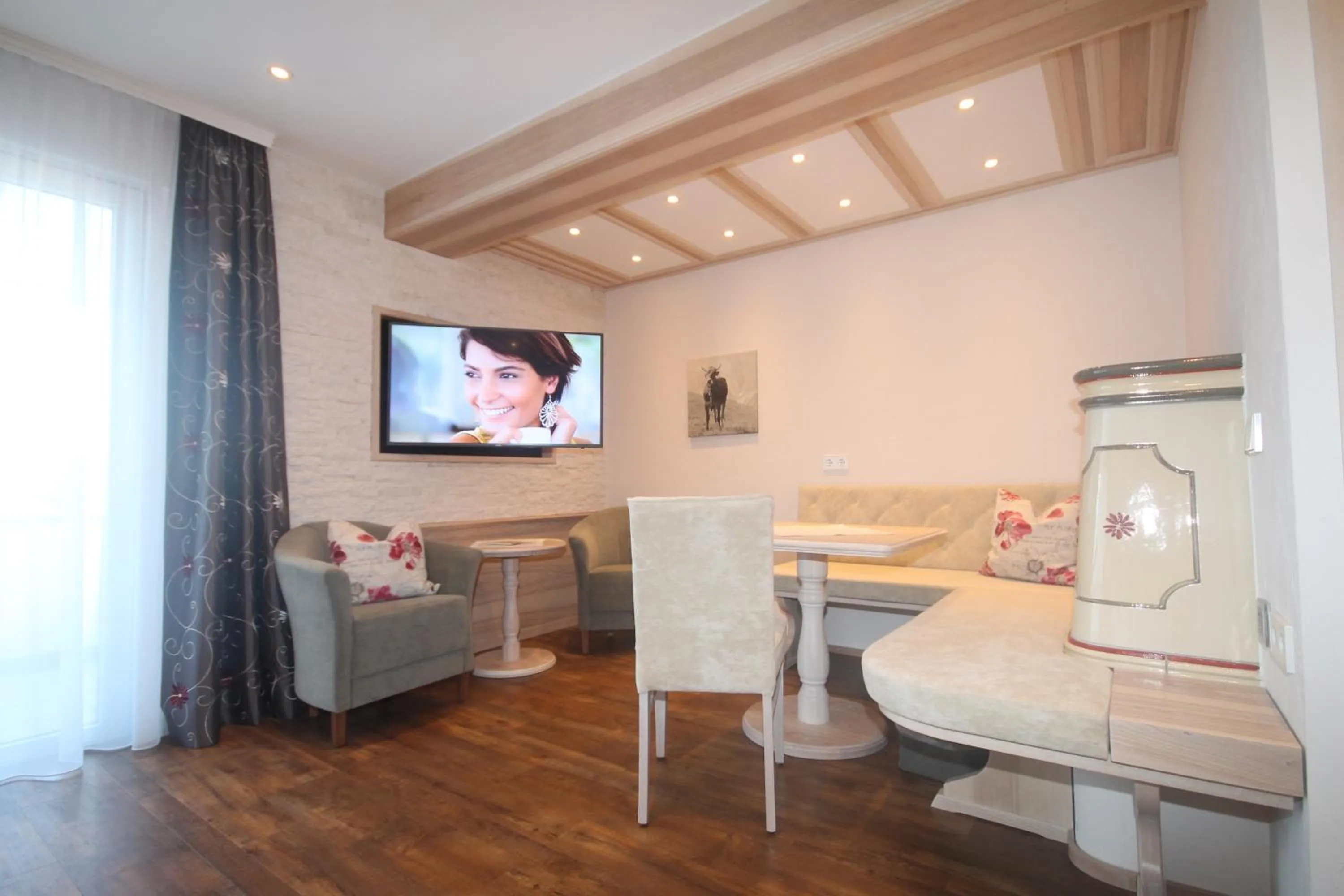 Seating area in Wohlfühlhotel Bercher