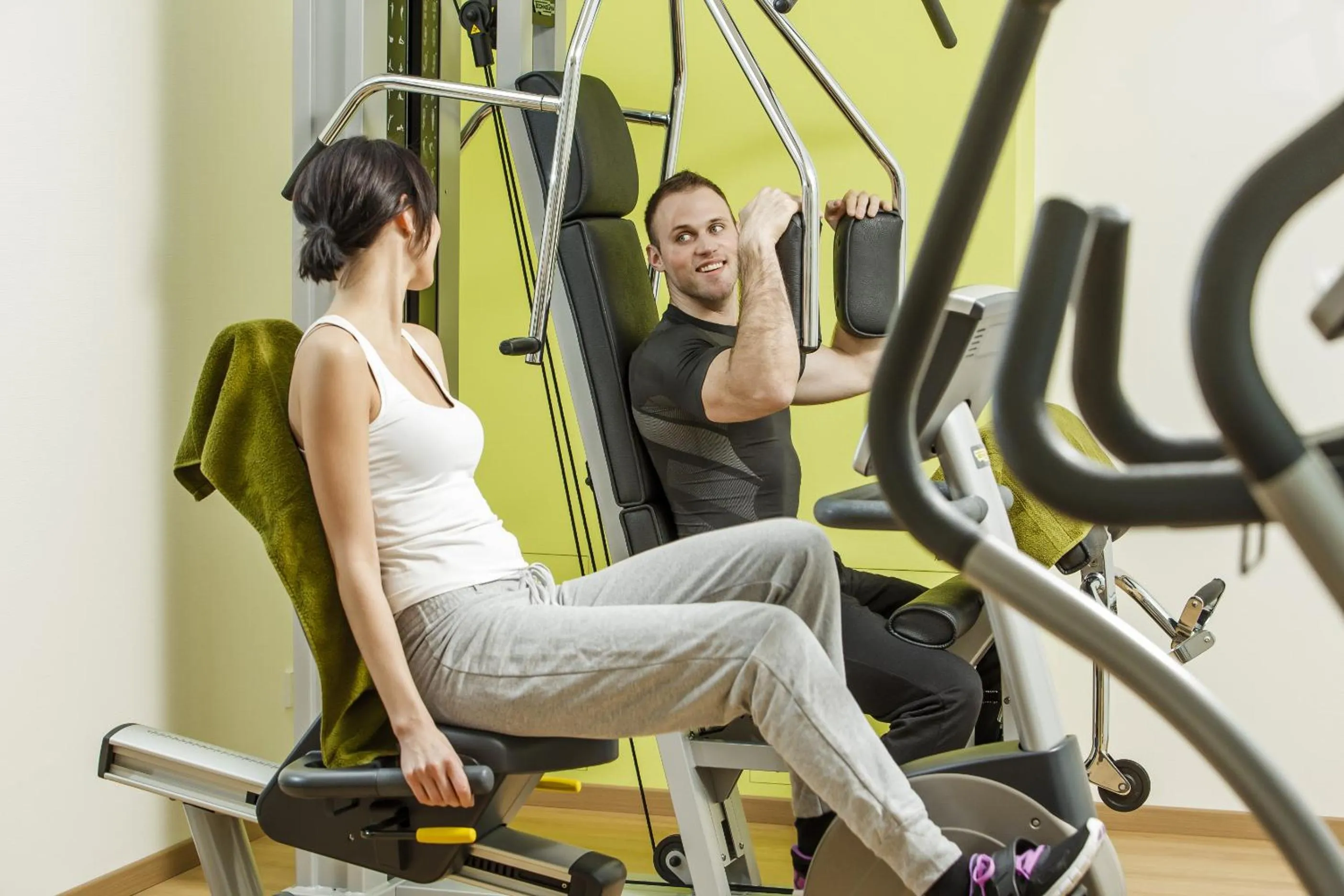 Fitness centre/facilities in Wohlfühlhotel Bercher