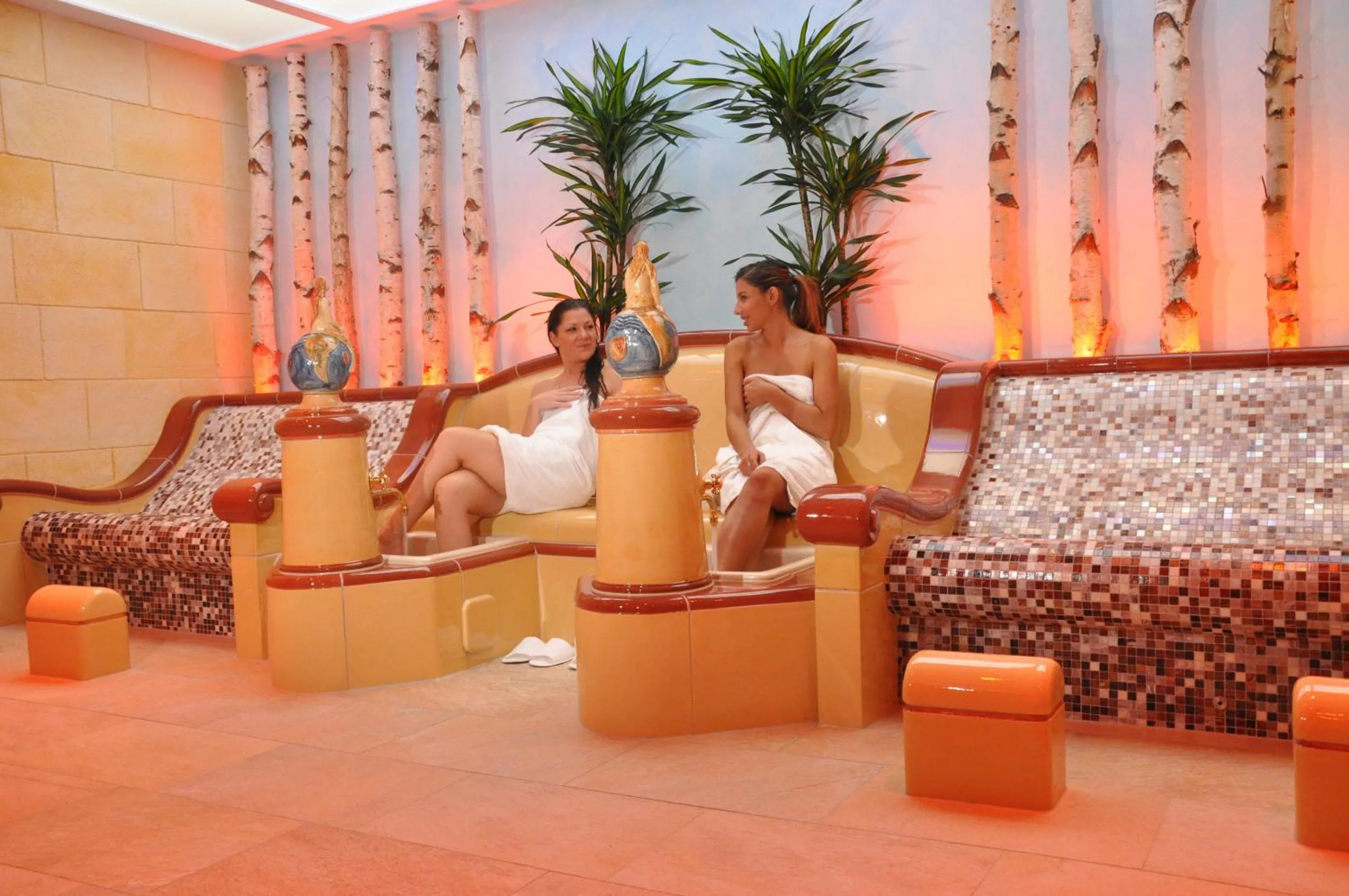 Sauna in Wohlfühlhotel Bercher