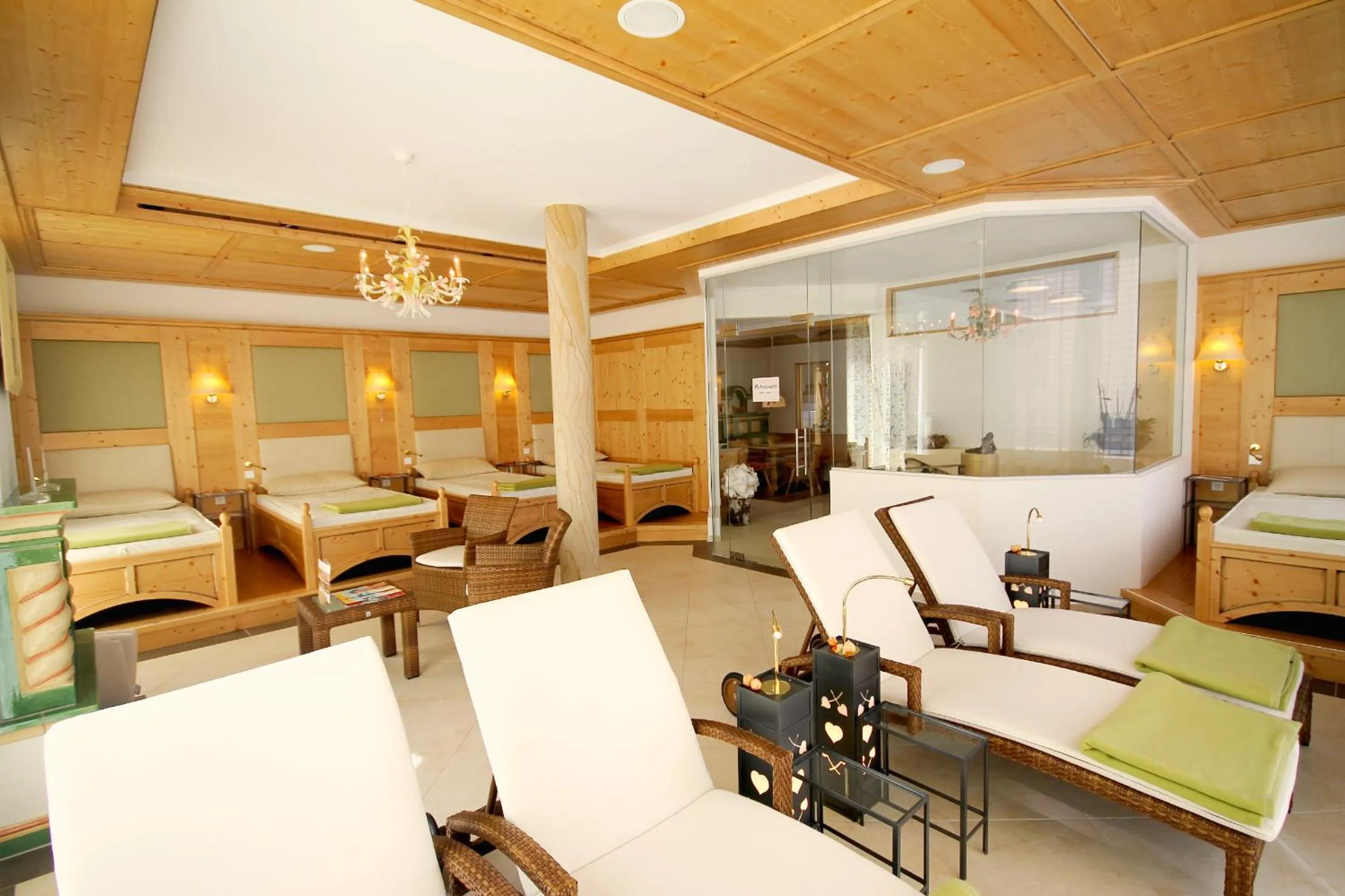 Sauna in Wohlfühlhotel Bercher