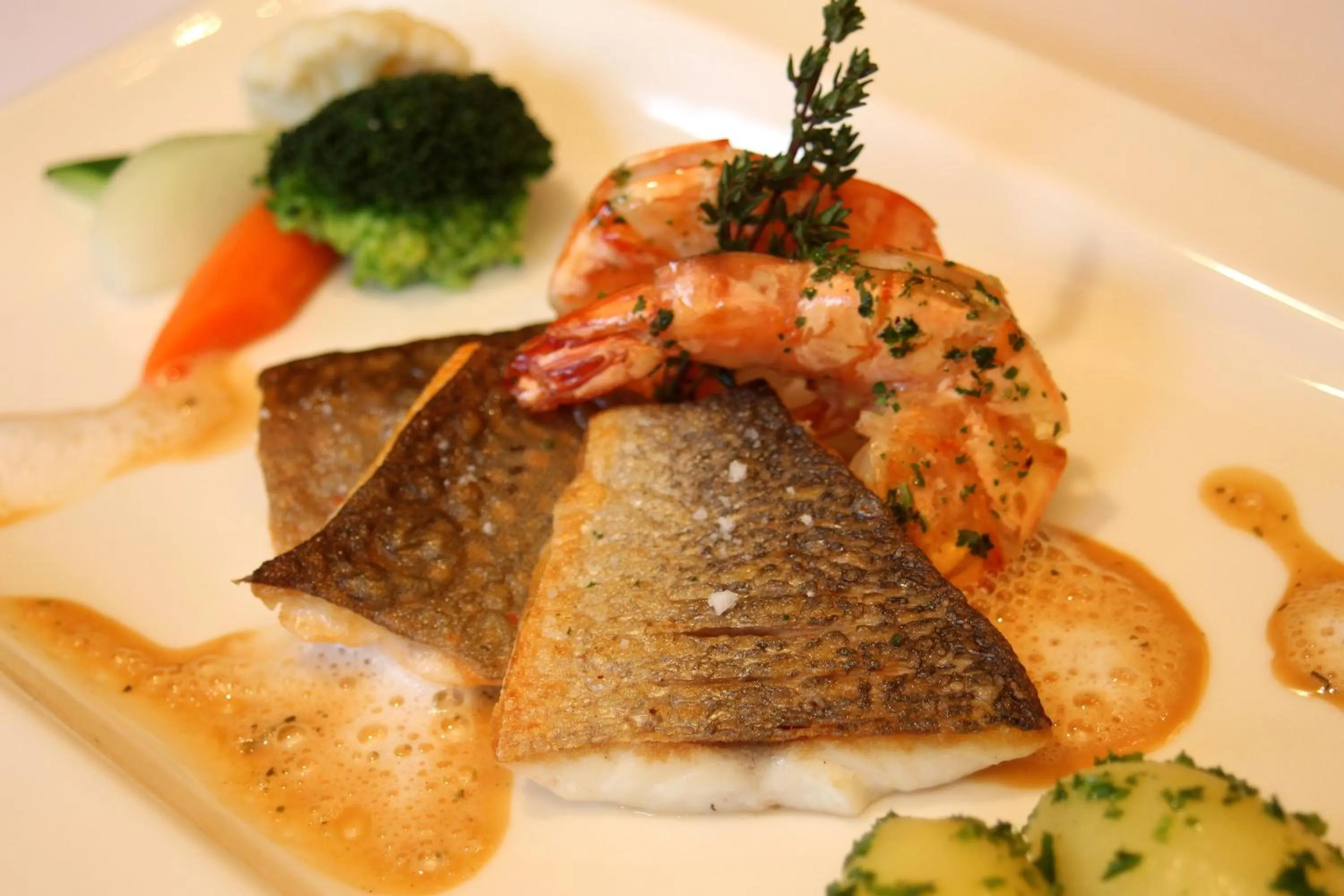 Food close-up in Wohlfühlhotel Bercher