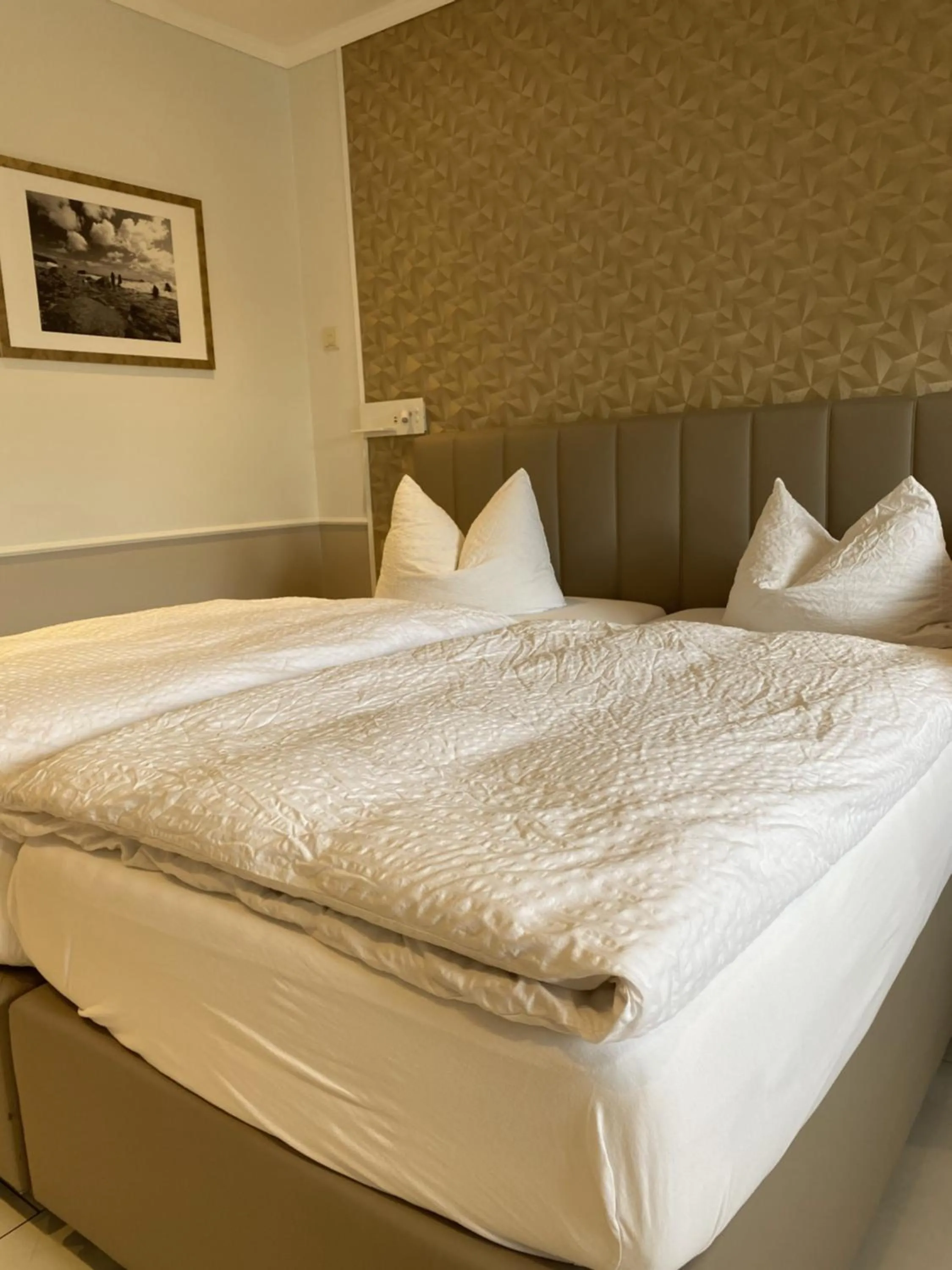 Bed in Hotel zum Hafen