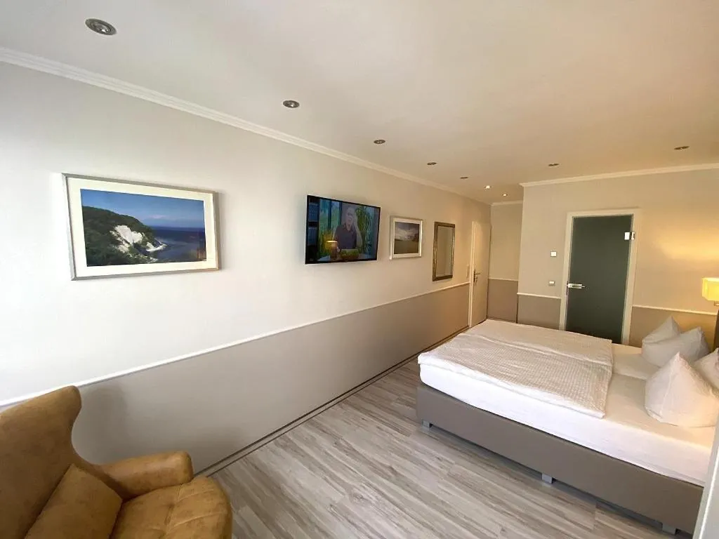 Bed in Hotel zum Hafen