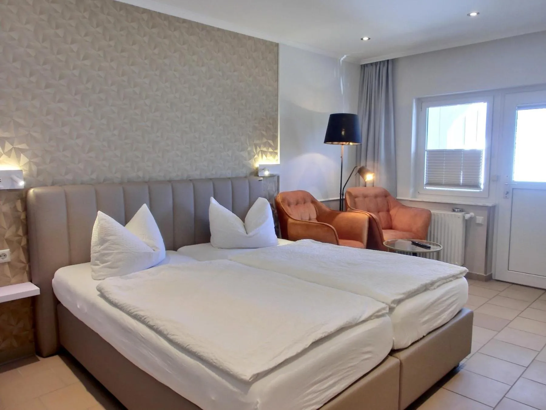 Bed in Hotel zum Hafen