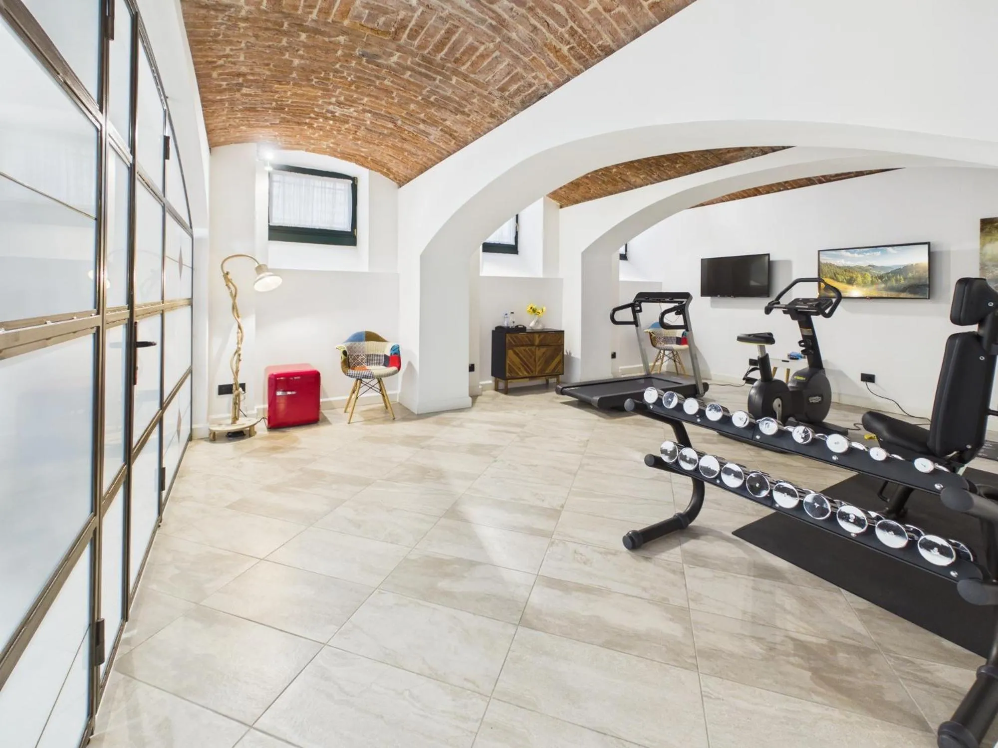 Fitness centre/facilities in Apart No 6