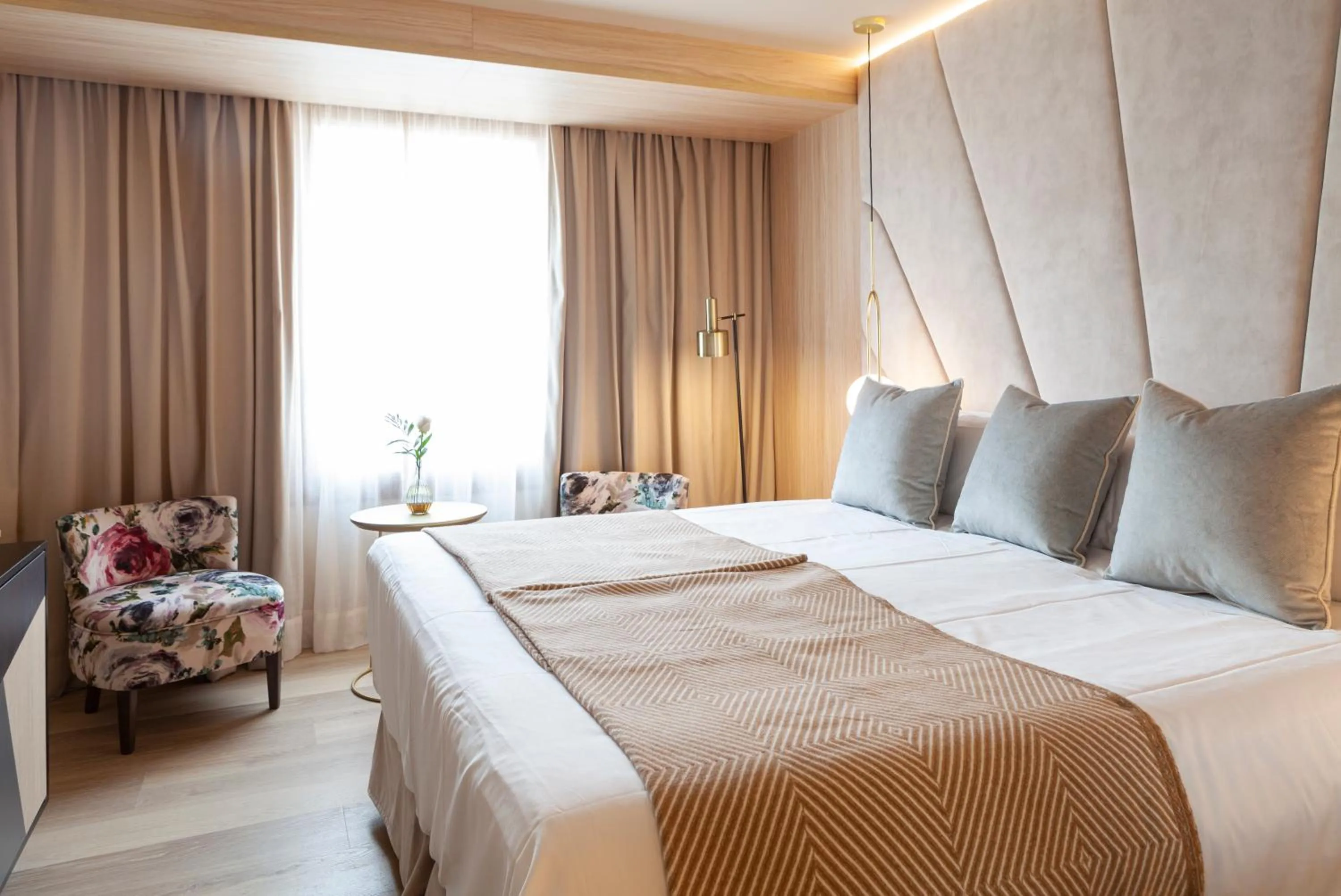 Bed in Nivia Born Boutique Hotel