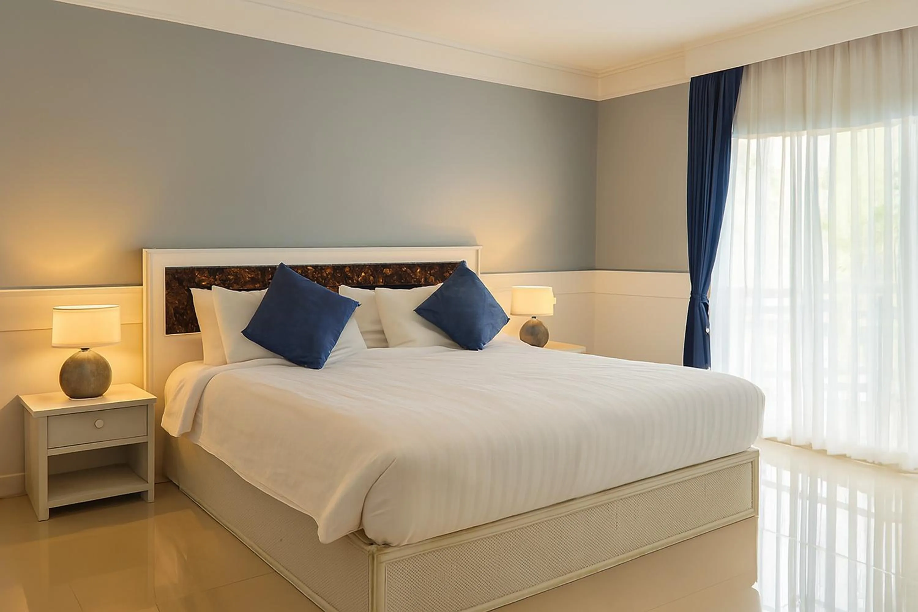 Bed in River Breeze Chiangsaen