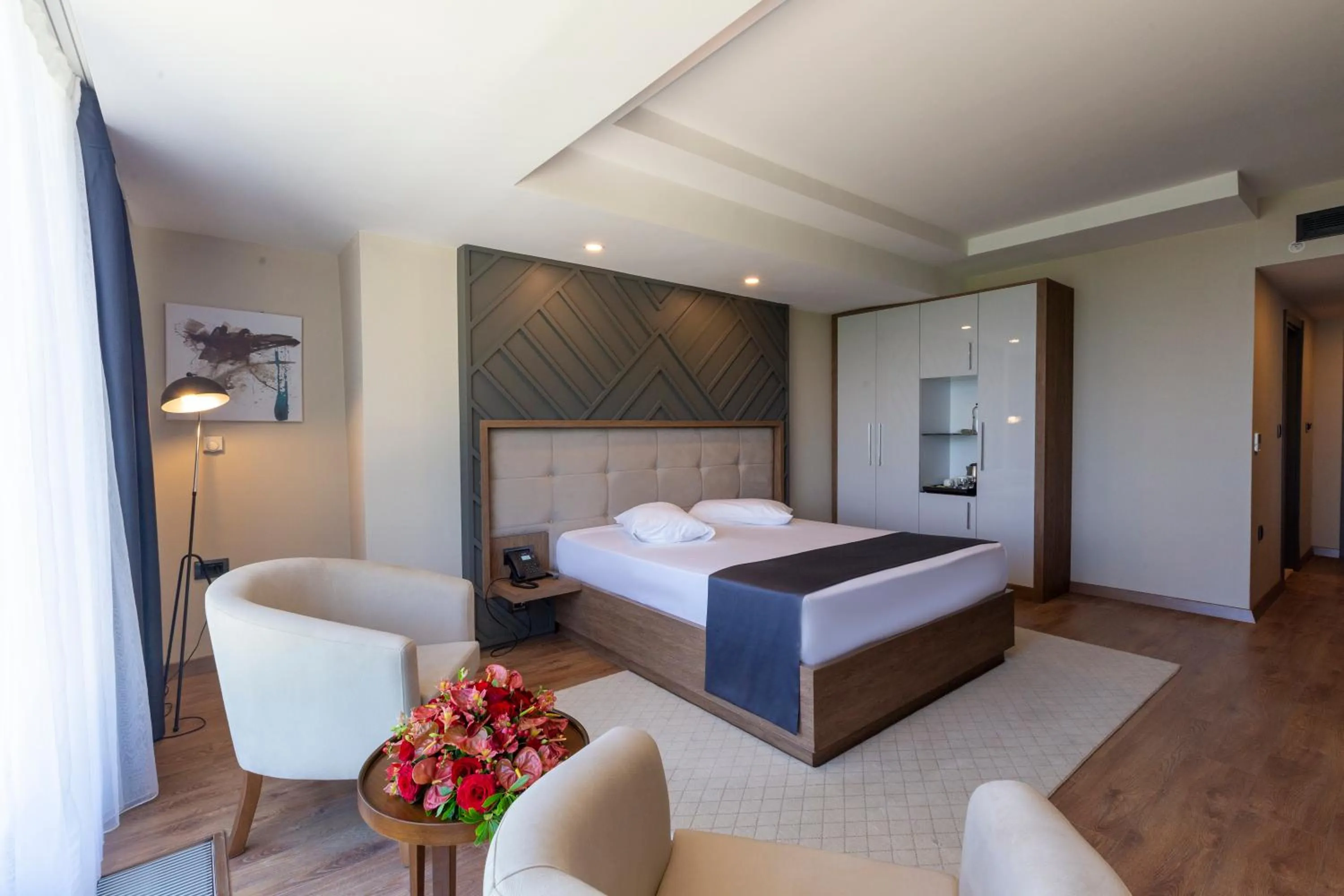 Bed in Cabir Deluxe Hotel Sapanca