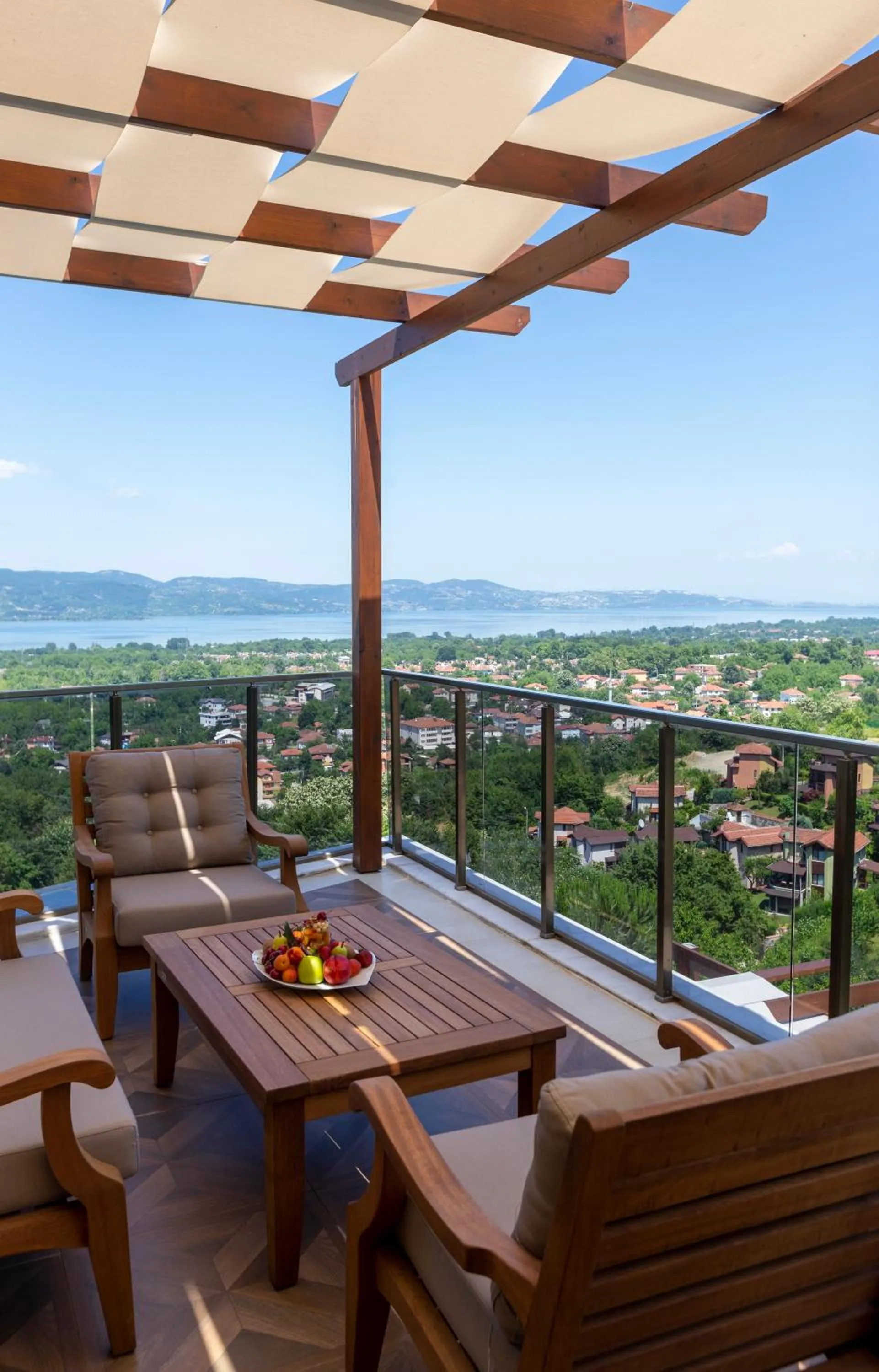 Patio in Cabir Deluxe Hotel Sapanca