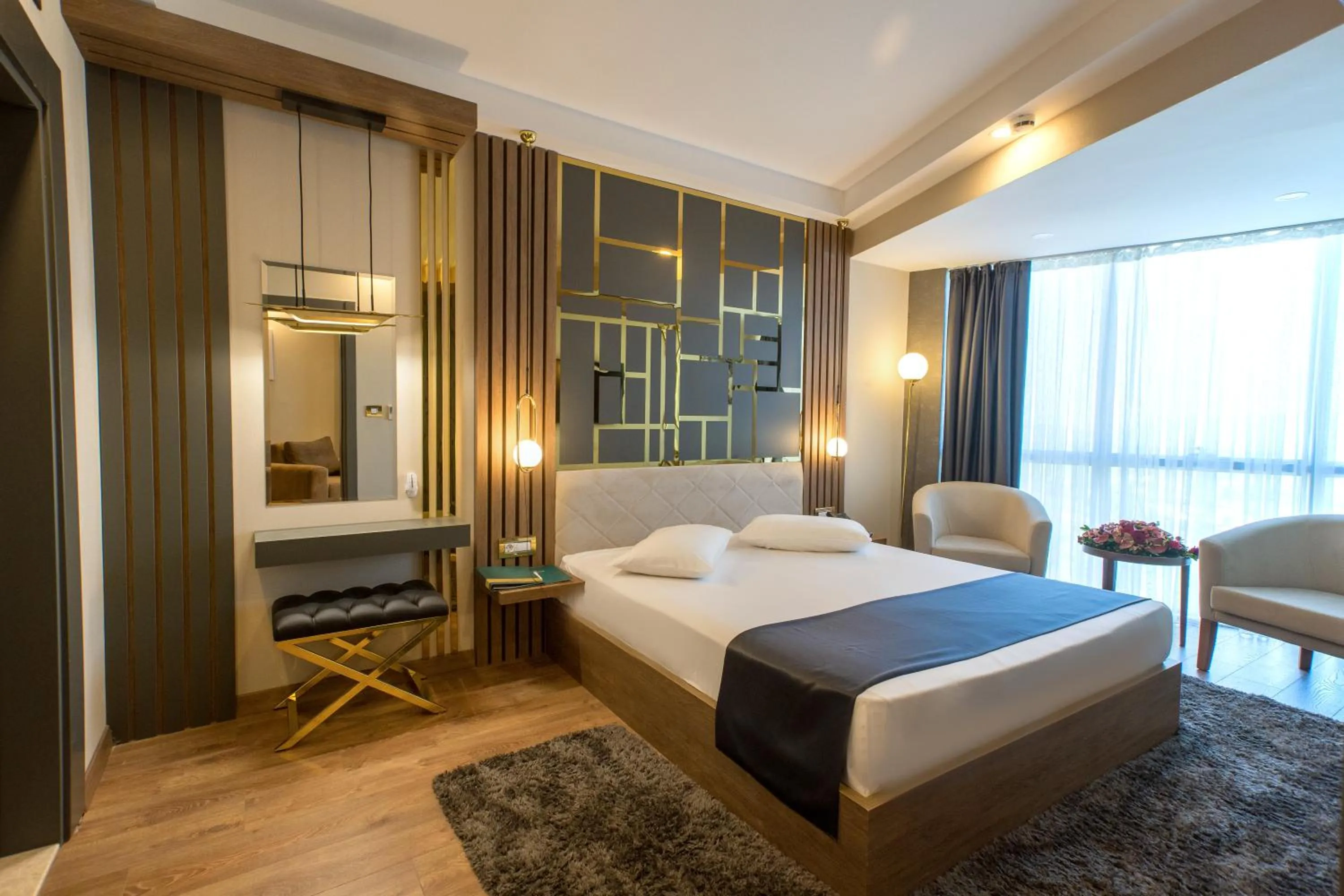 Bed in Cabir Deluxe Hotel Sapanca