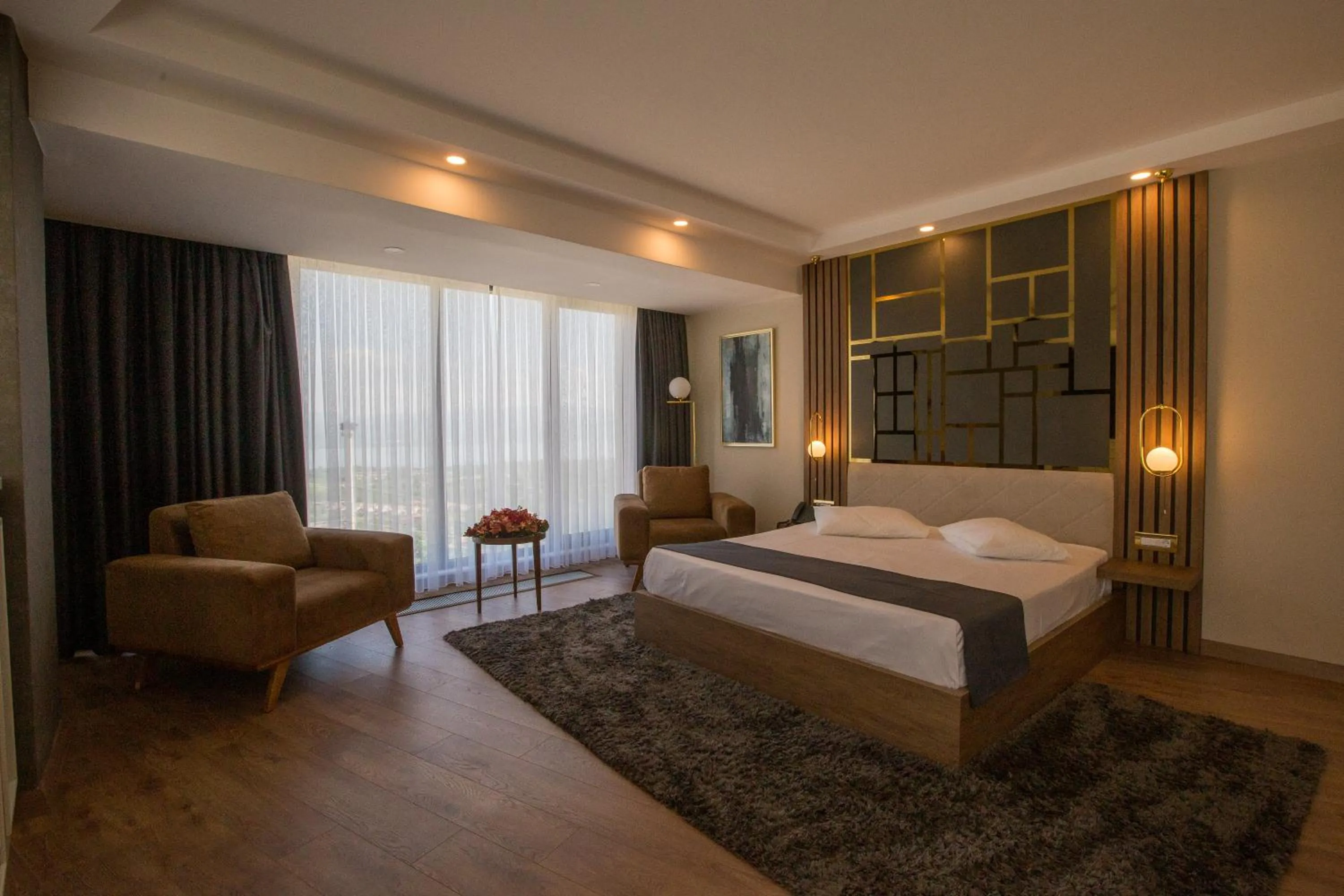 Bed in Cabir Deluxe Hotel Sapanca