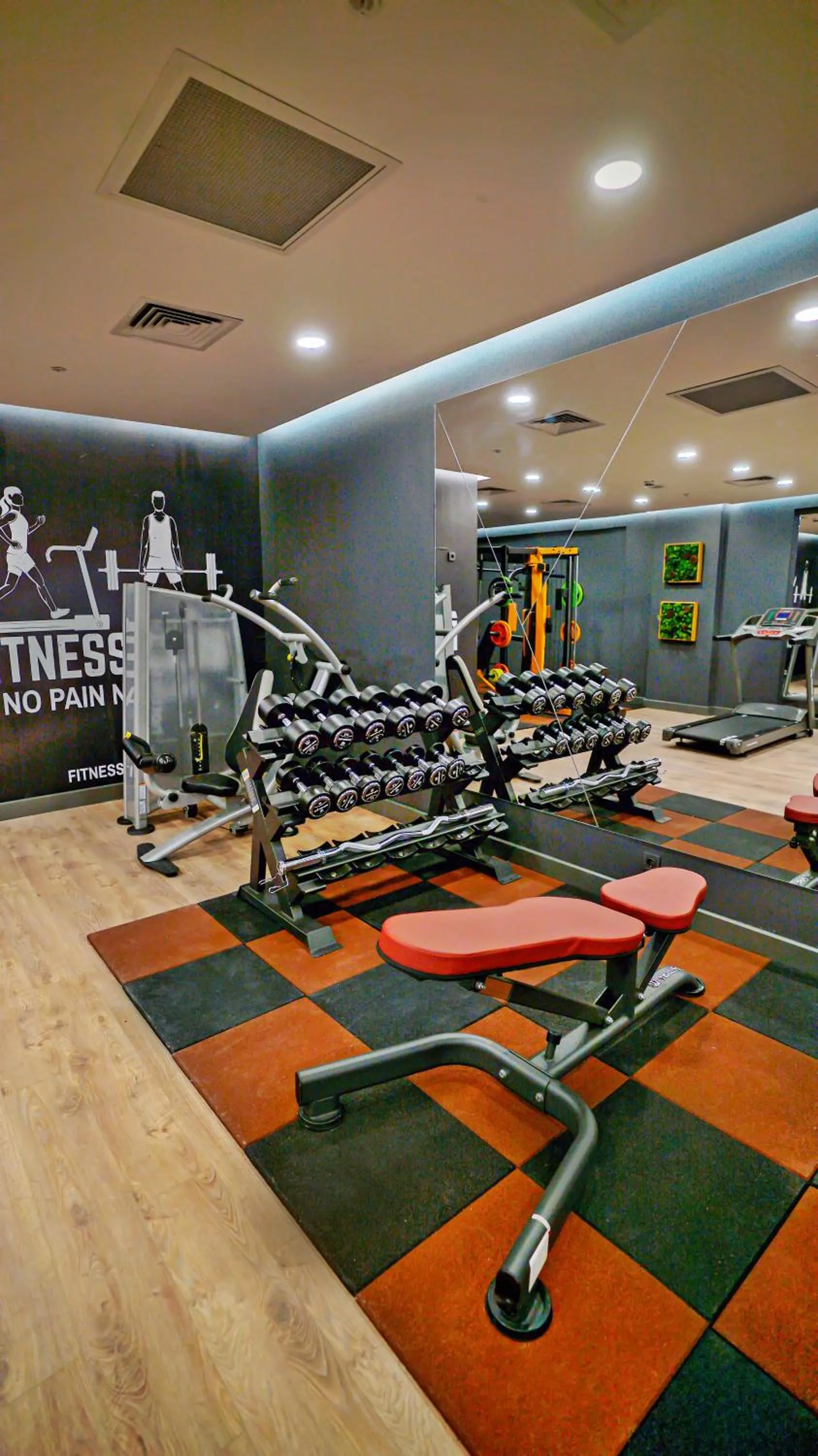 Fitness centre/facilities in Cabir Deluxe Hotel Sapanca