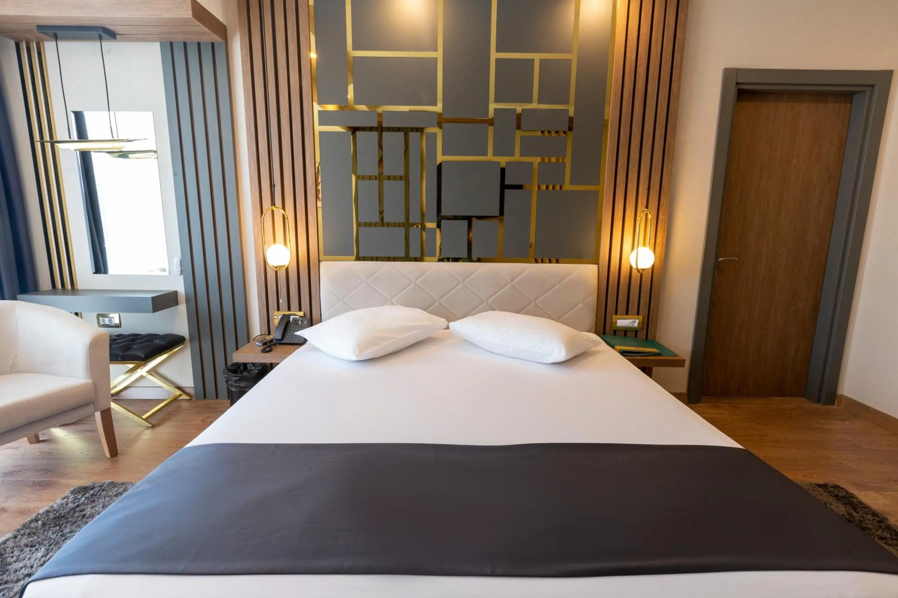 Bed in Cabir Deluxe Hotel Sapanca