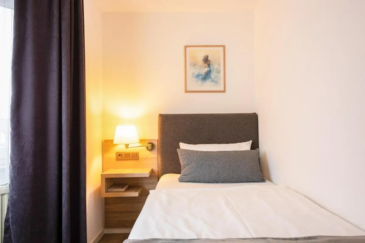 Bed in Hotel Freihof