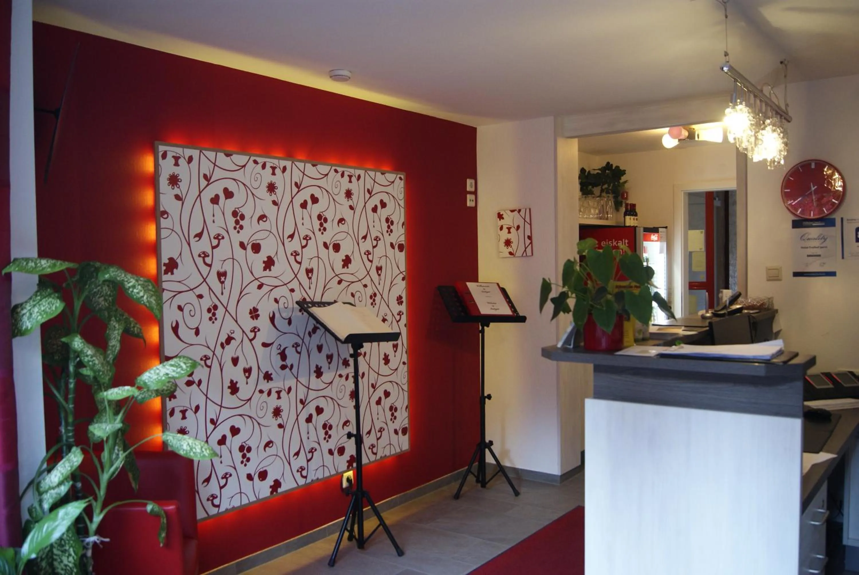 Lobby or reception in Hotel Freihof