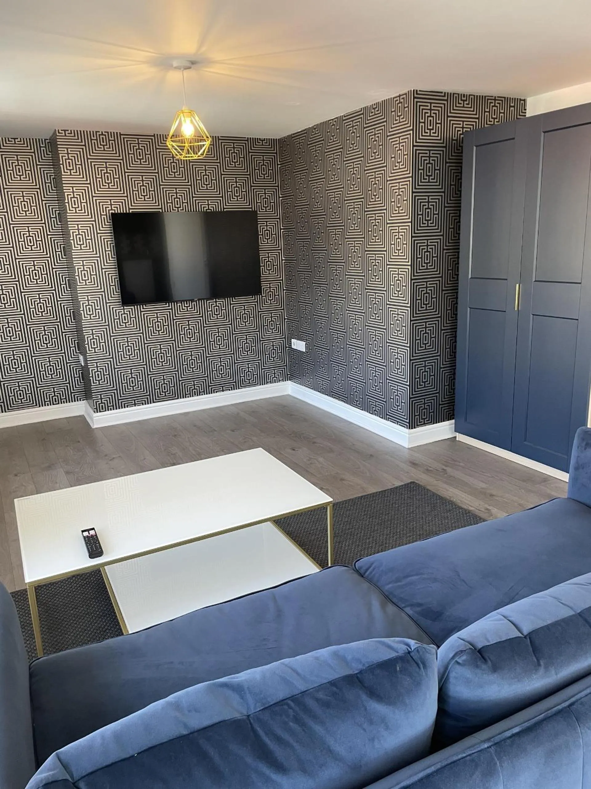 Living room in Whitby Bridge Luxury Apartments