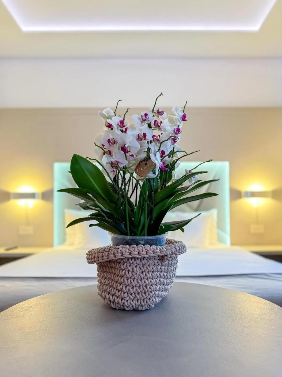 Bed in Hotel Eden Garden Spa