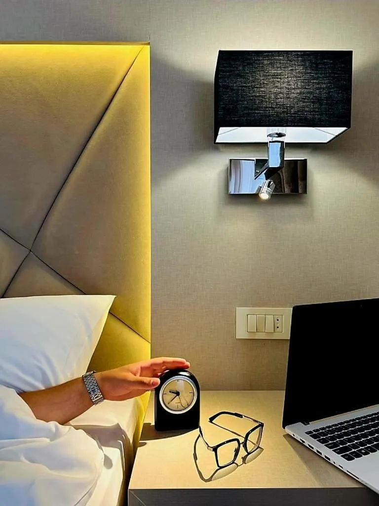 Bed in Hotel Eden Garden Spa