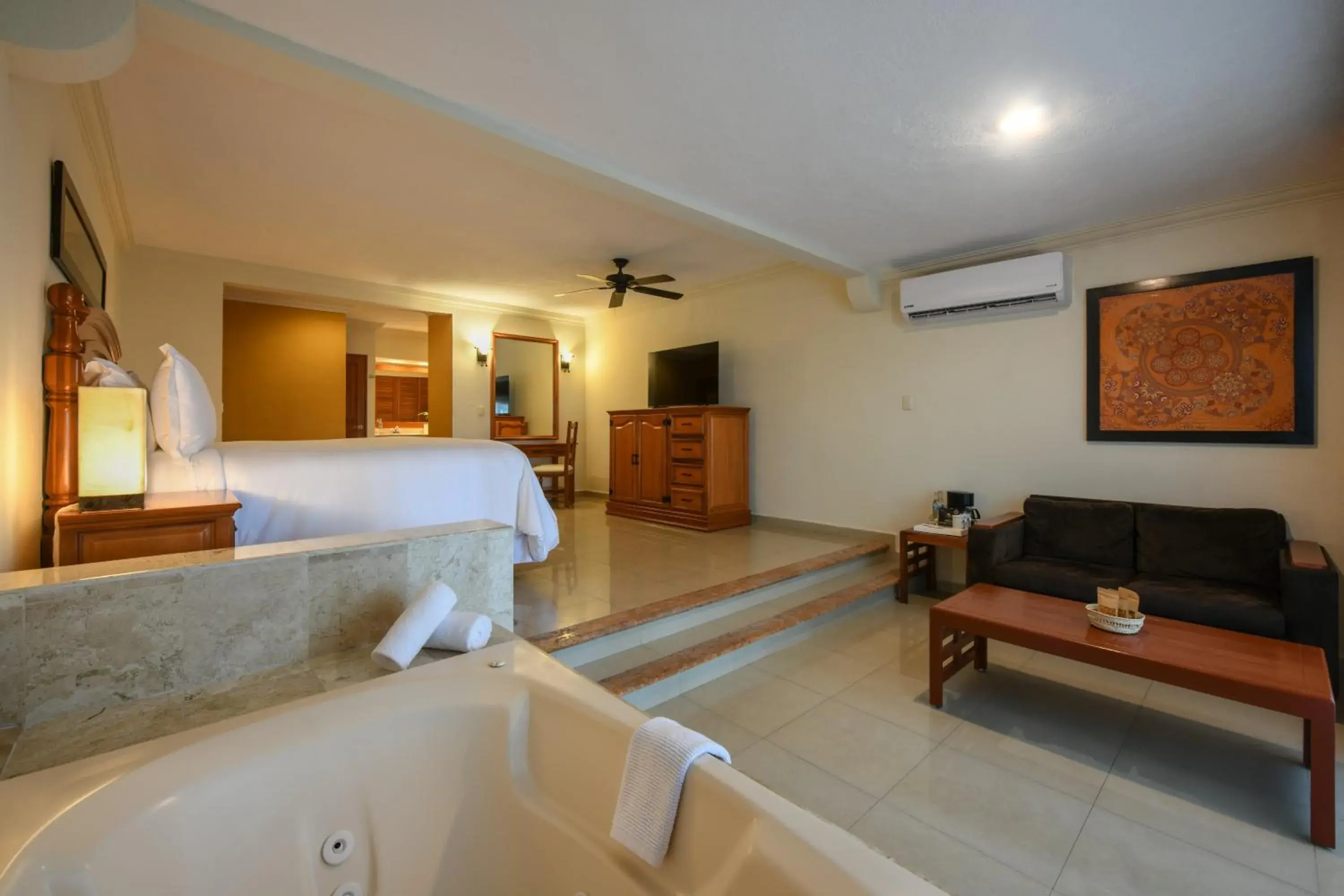 Bed in El Dorado Seaside Palms, Catamarán, Ecoturistic Ranch, All & More Inclusive - Adults Only Bed in El Dorado Seaside Palms, Catamarán, Ecoturistic Ranch, All & More Inclusive - Adults Only