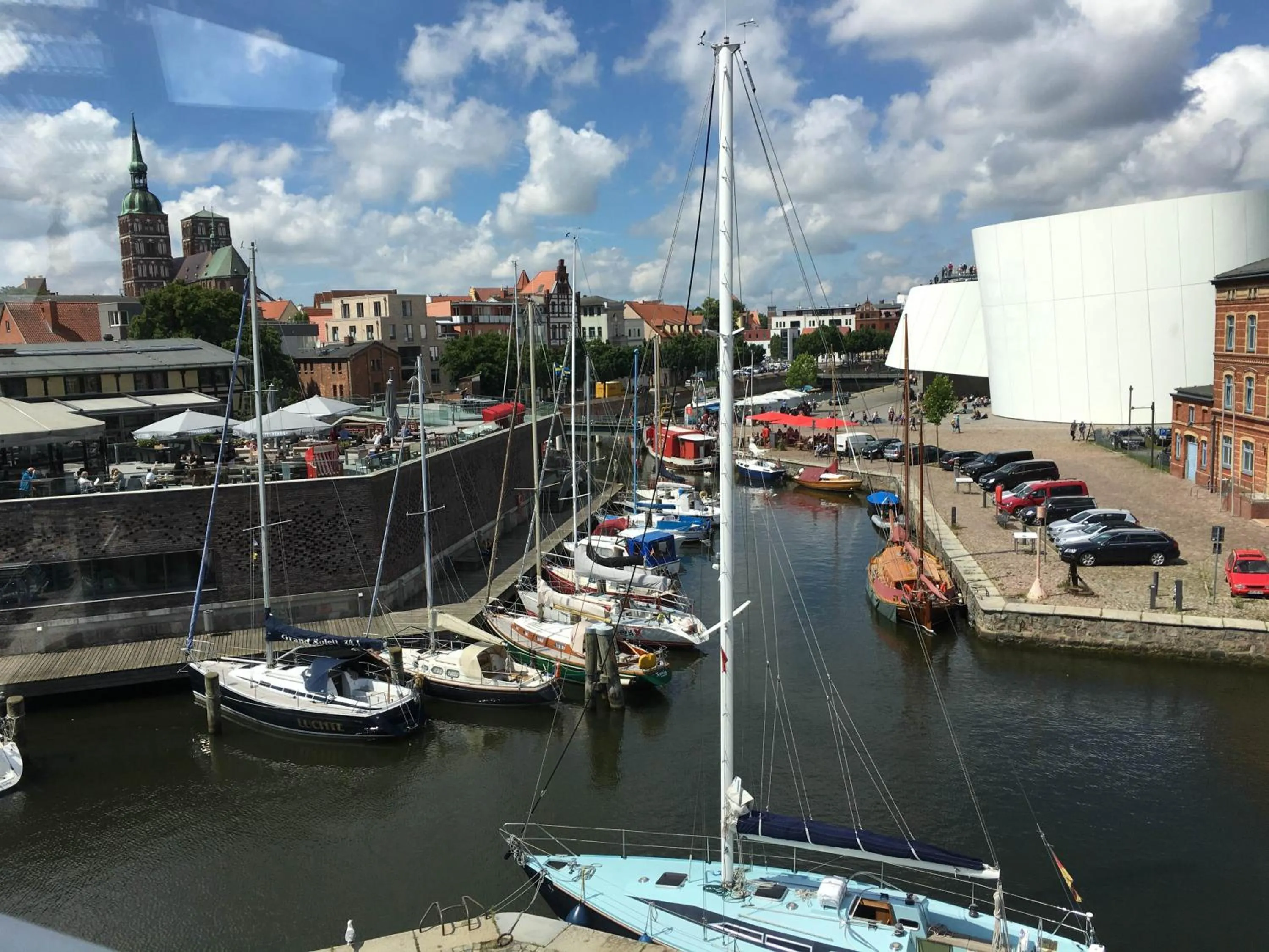 City view in Hotel Kontorhaus Stralsund