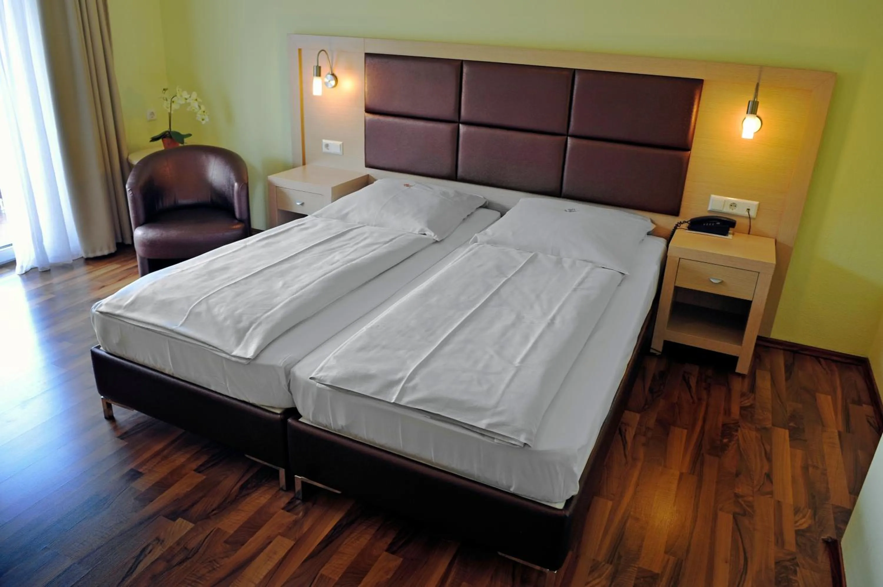 Bed in Hotel Tannenhof