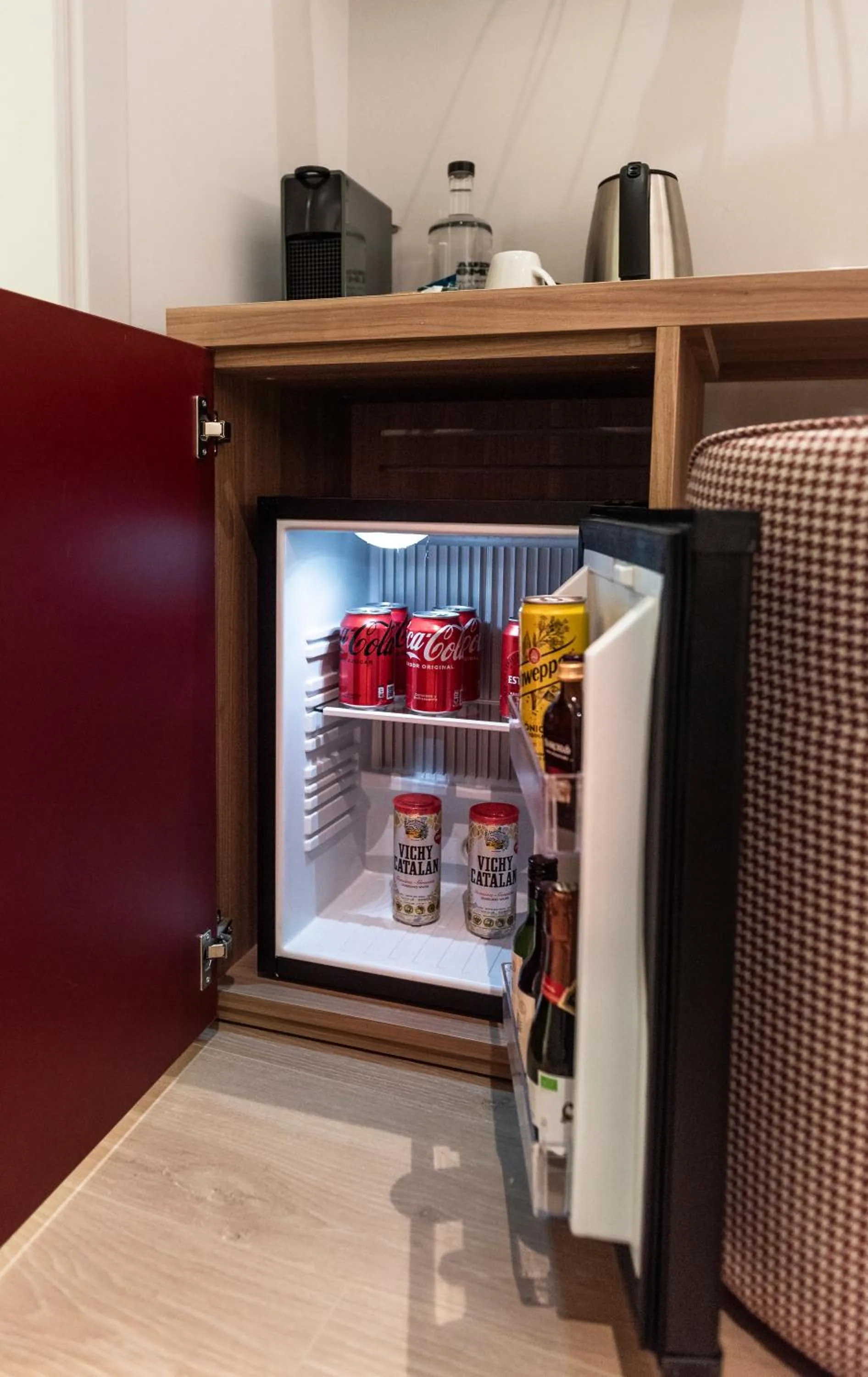 minibar in Hotel California