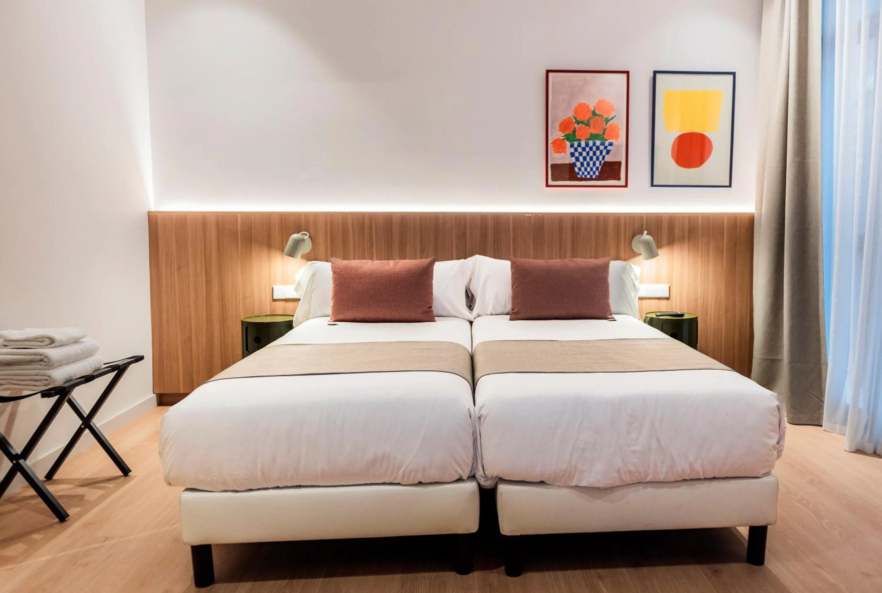 Bed in Hotel California