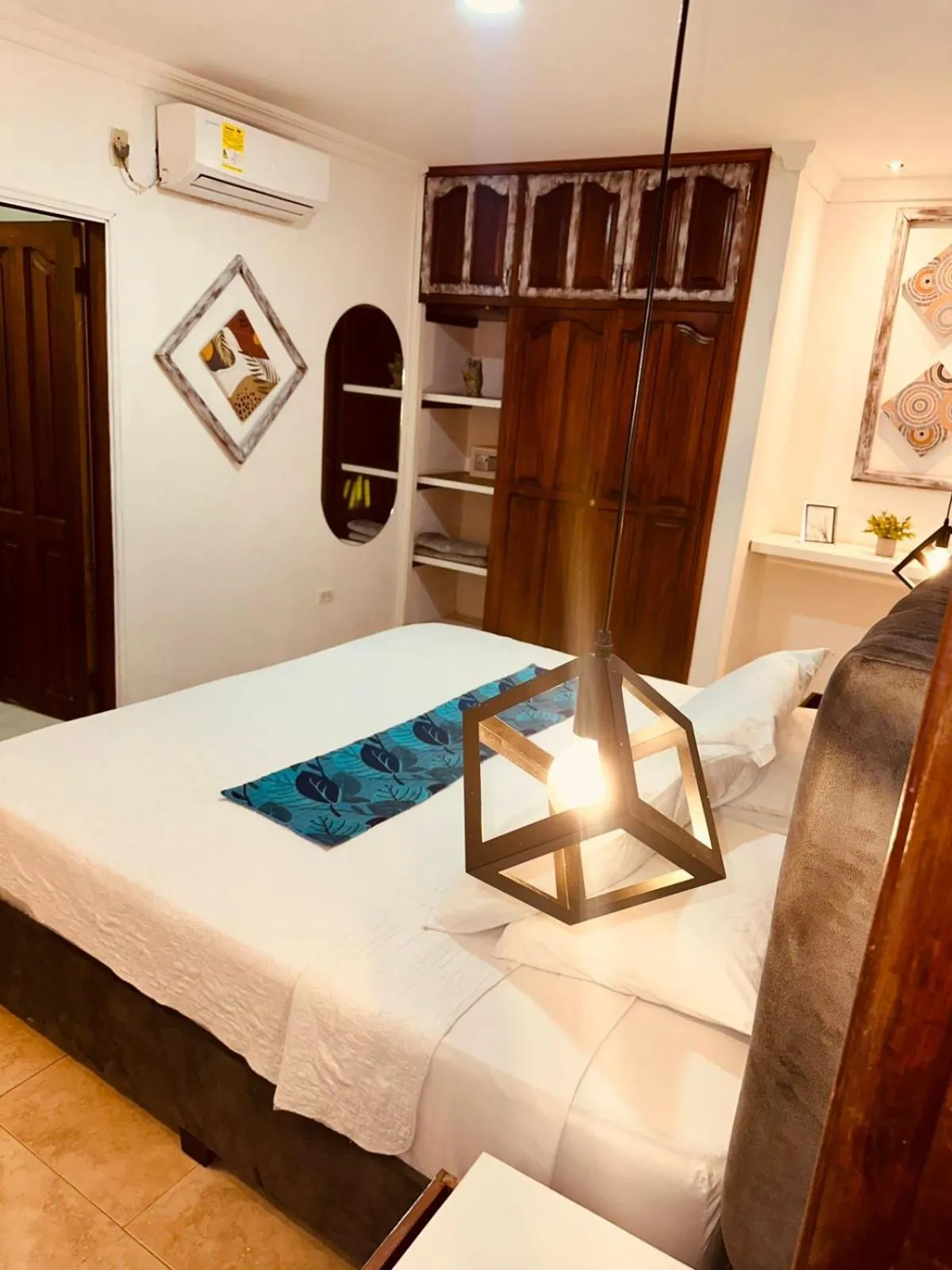 Bed in Hotel Marie Real Cartagena