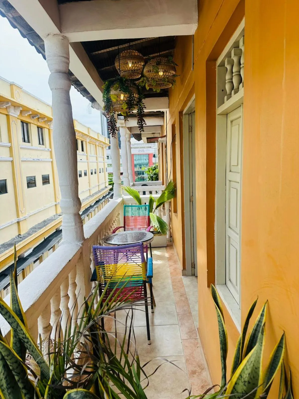 Balcony/Terrace in Hotel Marie Real Cartagena