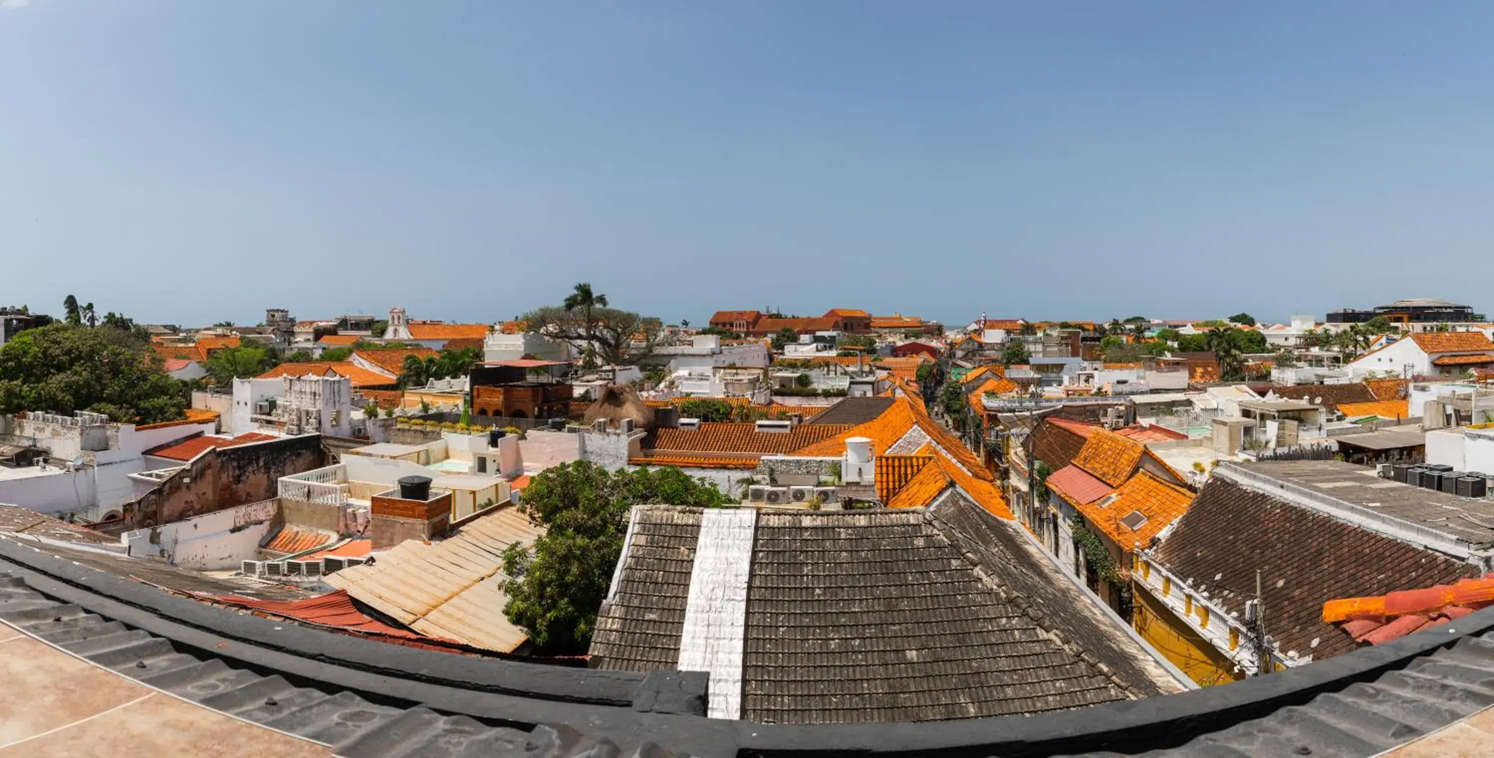 City view in Hotel Marie Real Cartagena City view in Hotel Marie Real Cartagena