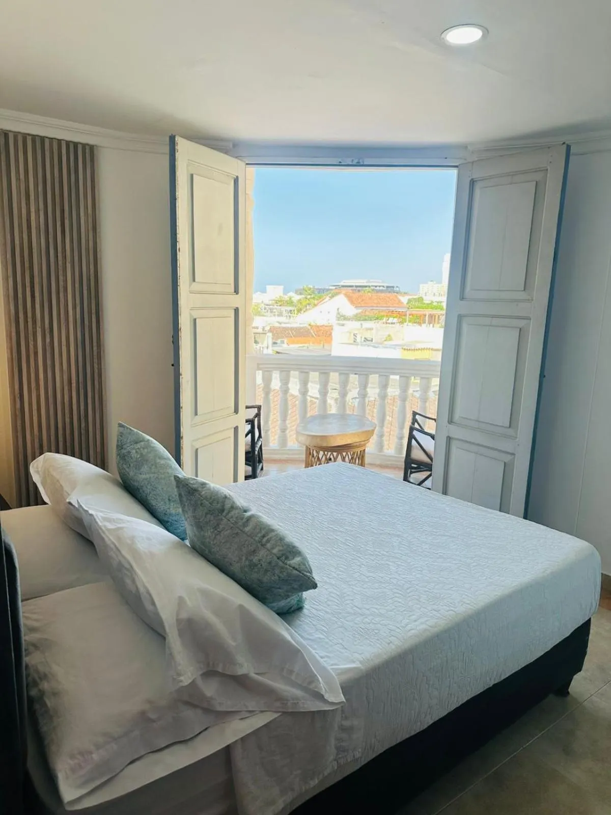 Bed in Hotel Marie Real Cartagena