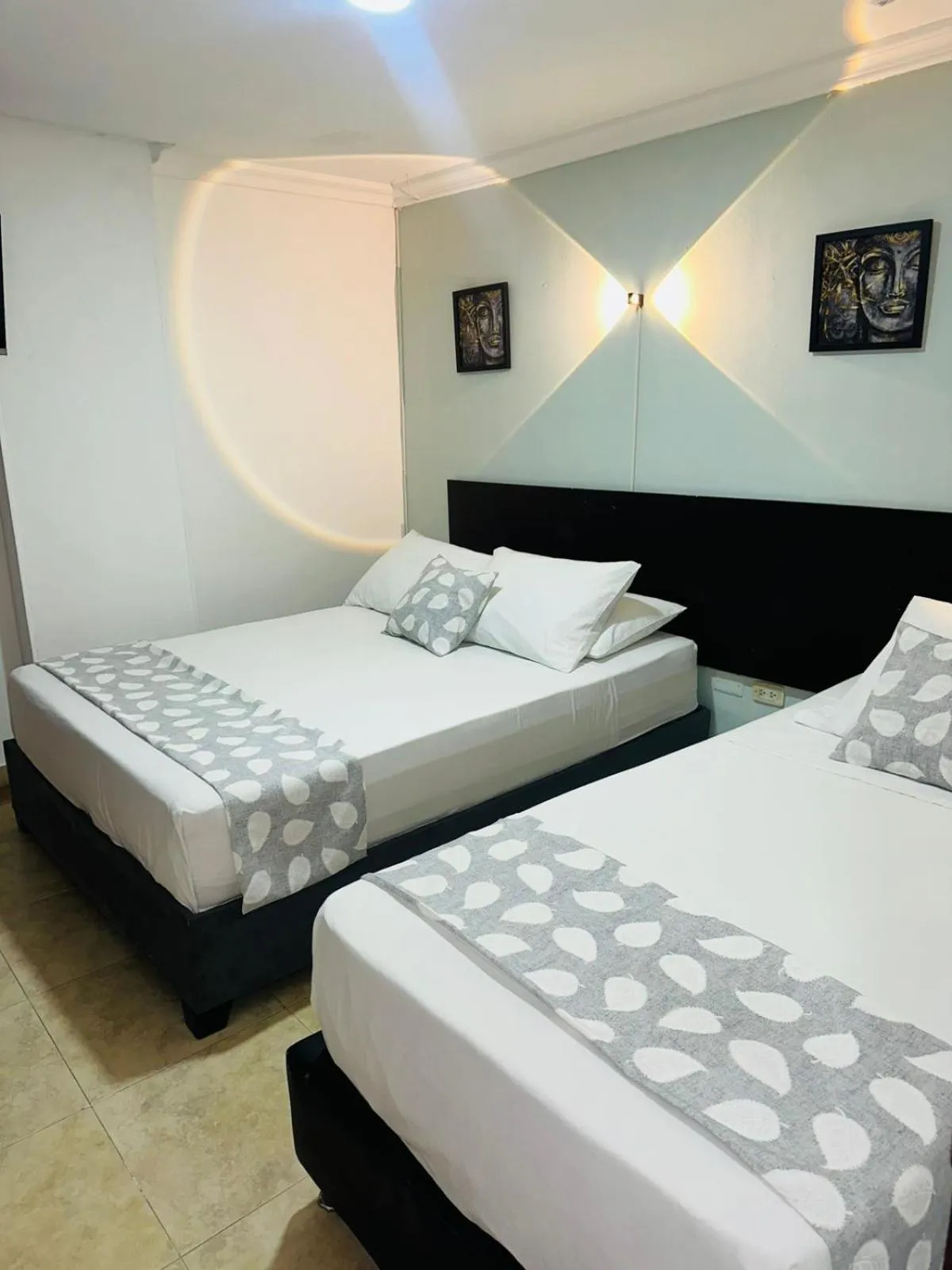 Bed in Hotel Marie Real Cartagena