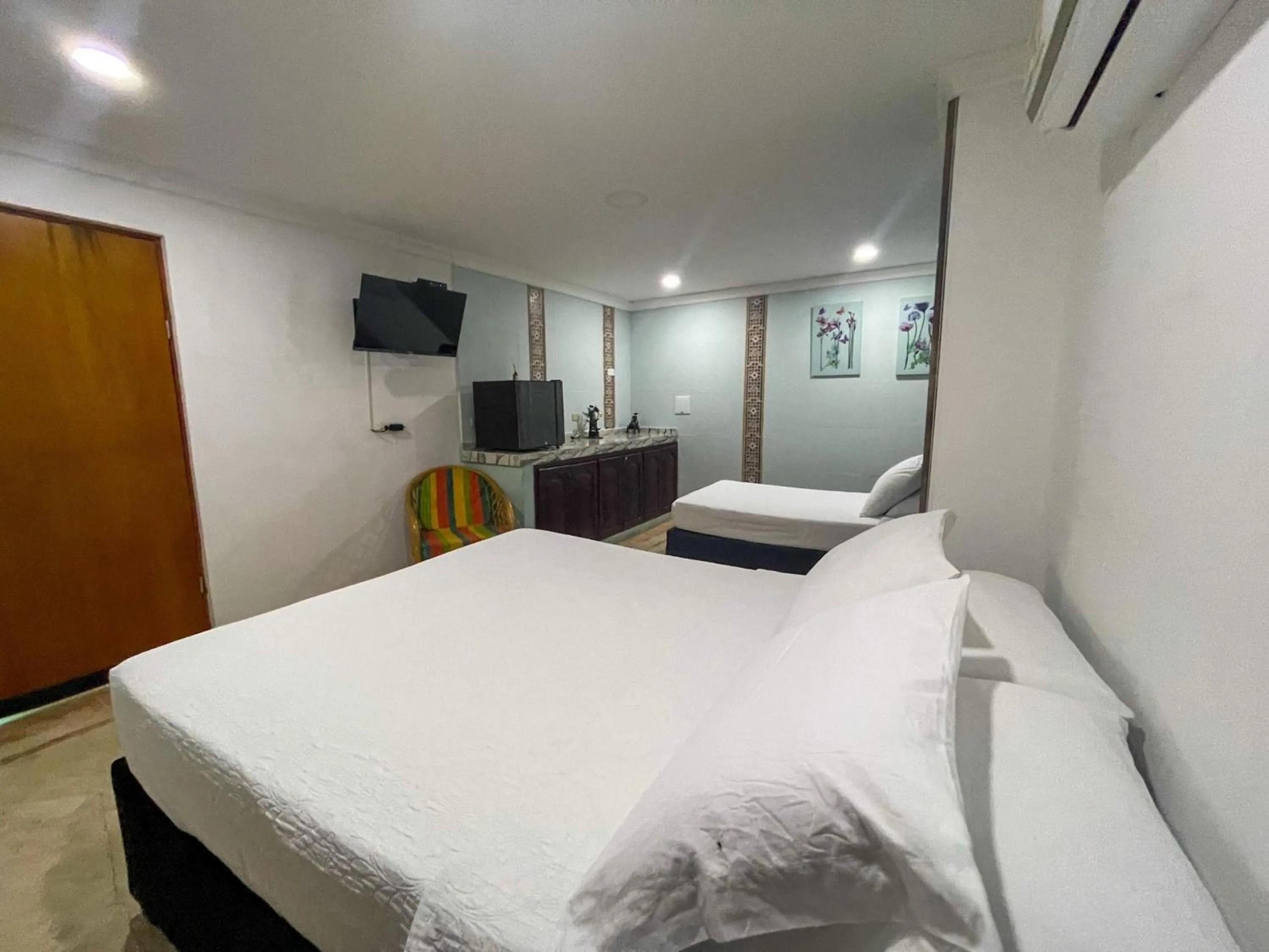 Bed in Hotel Marie Real Cartagena