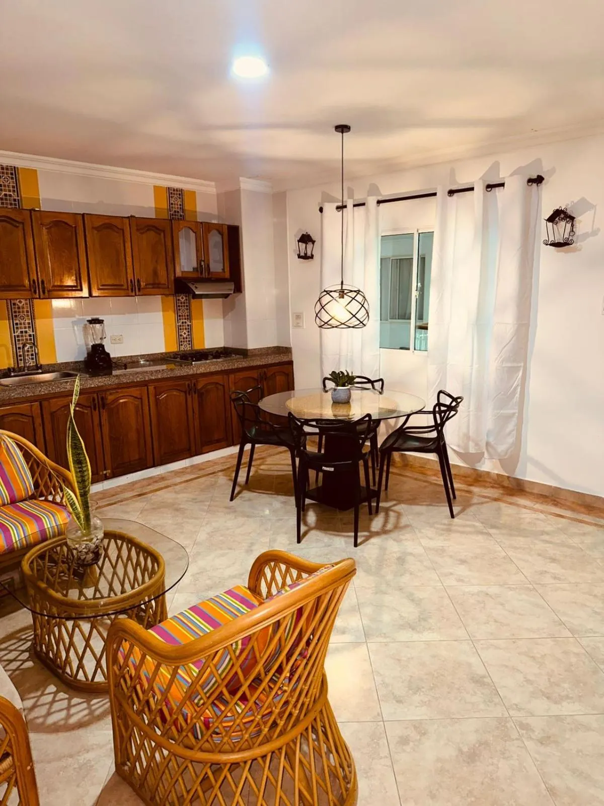 Dining area in Hotel Marie Real Cartagena